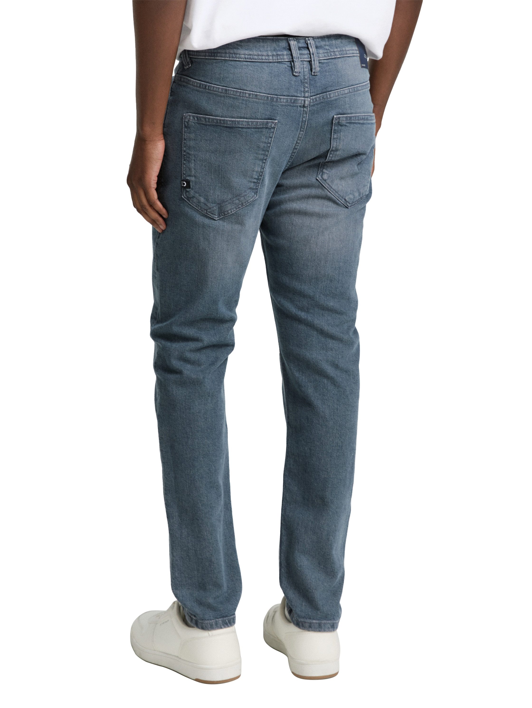 Tom Tailor Denim Tapered jeans in five-pocketsstijl
