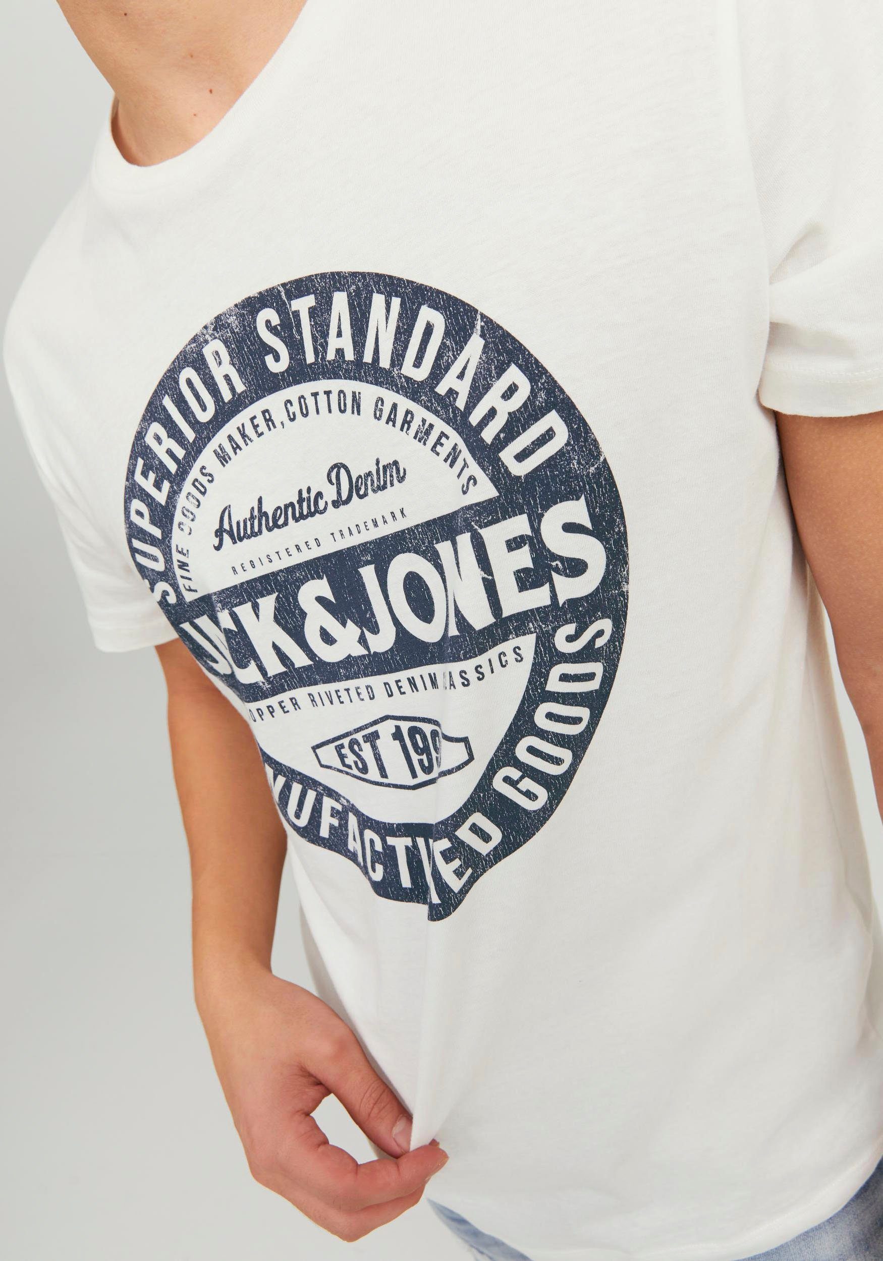 Jack & Jones Shirt met ronde hals JJEJEANS TEE SS O-NECK NOOS 23/24