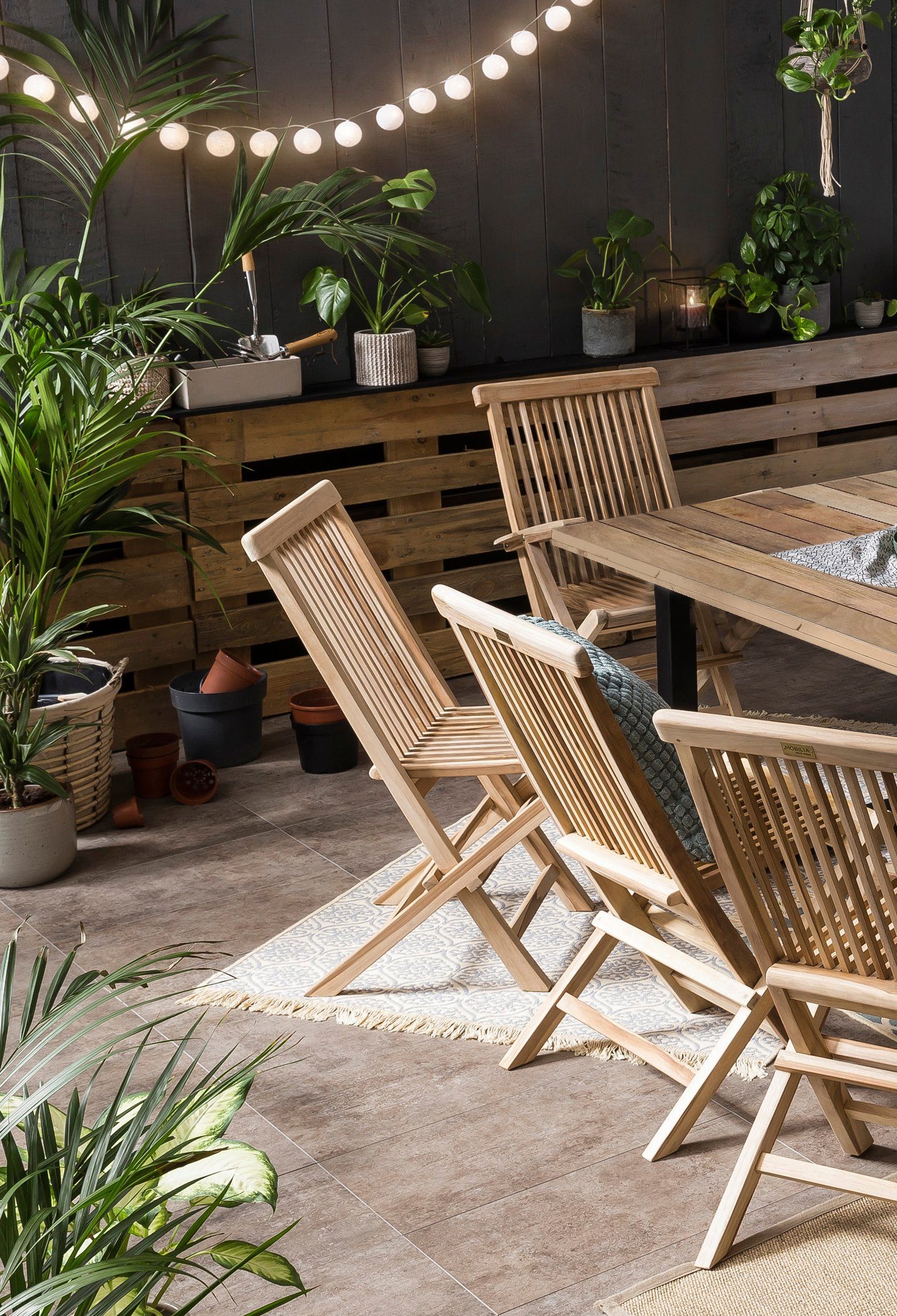 Home affaire Eettafel Aletsch gemaakt van onbehandeld hout, gerecycled steigerhout