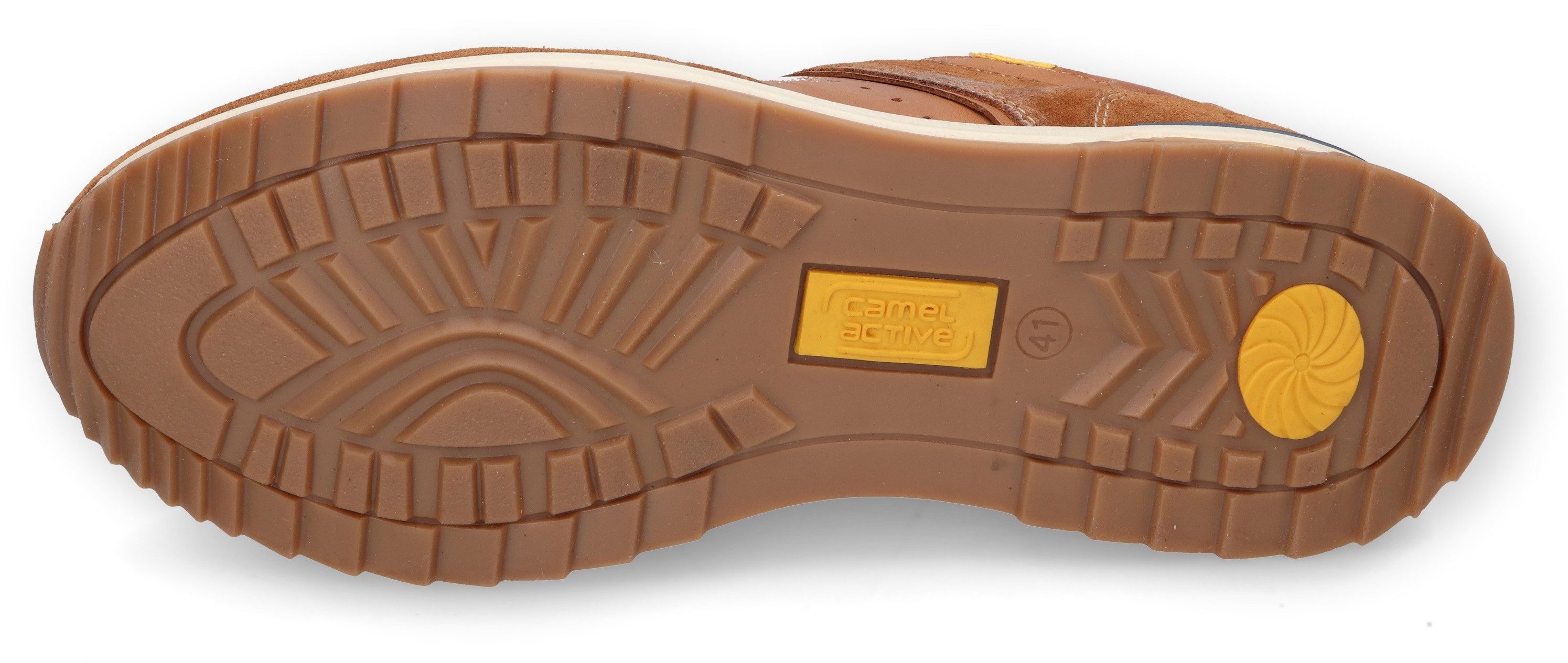 camel active Sneakers , runner sneaker, veterschoen, vrijetijdsschoen met leren voering