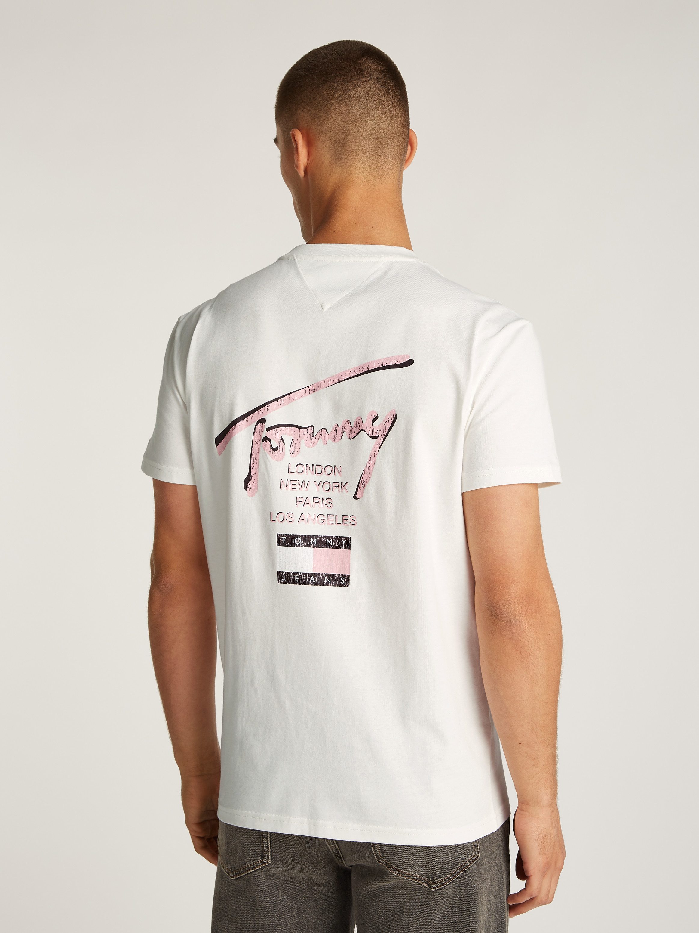 TOMMY JEANS T-shirt TJM REG TOMMY SIGN CITY TEE EXT
