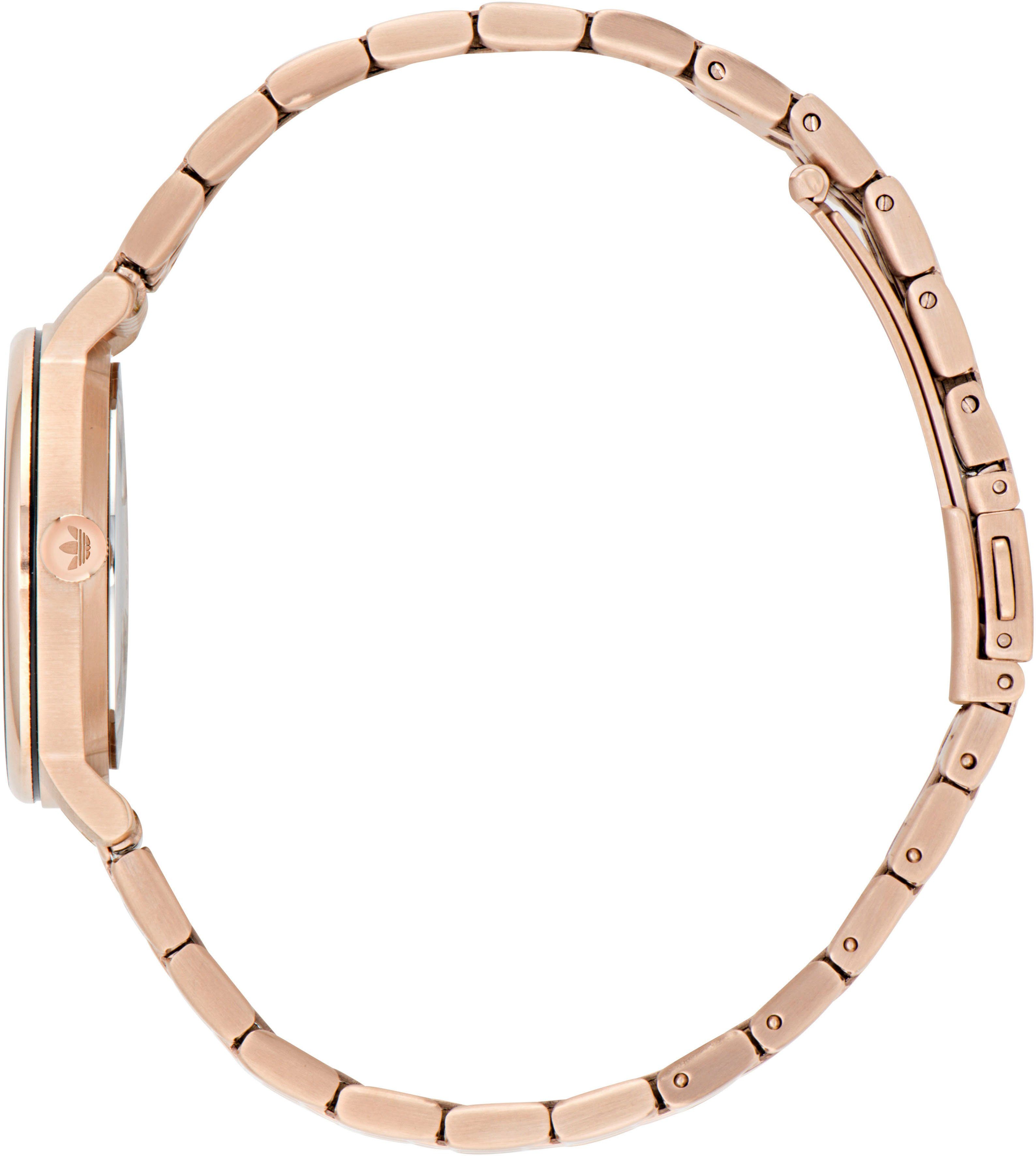 adidas Originals Kwartshorloge CODE ONE EXTRA SMALL Horloge, dameshorloge, stalen armband