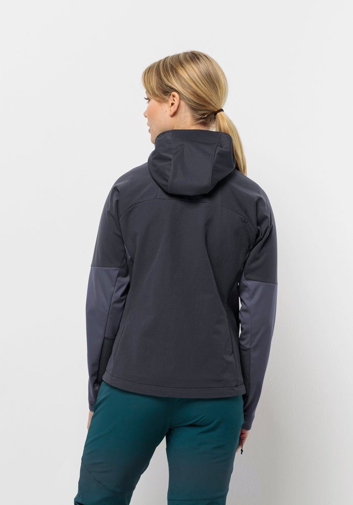 Jack Wolfskin Outdoorjack BRISSTAL HOODY W