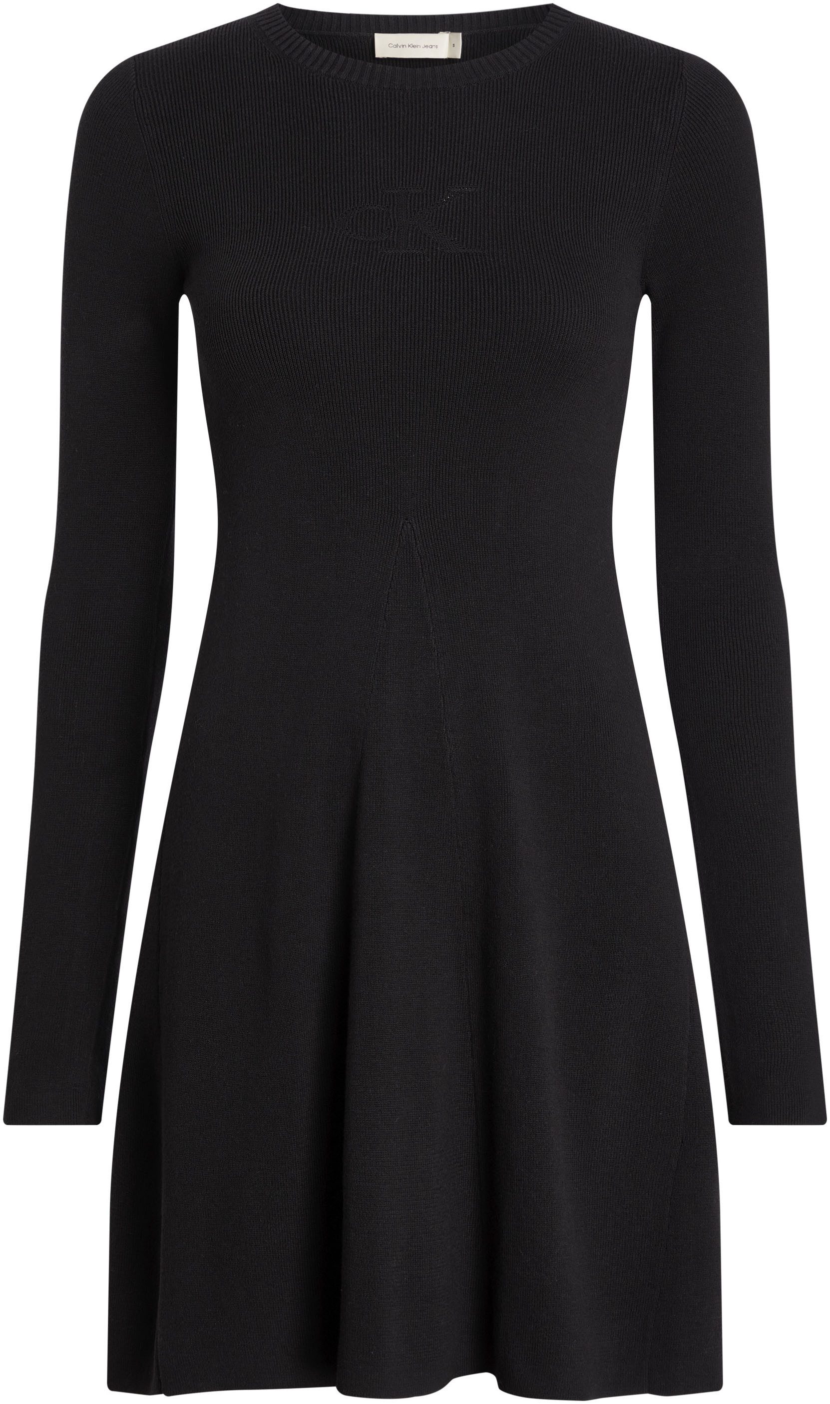 Calvin Klein Sweatjurk CK INTARSIA SWEATER DRESS