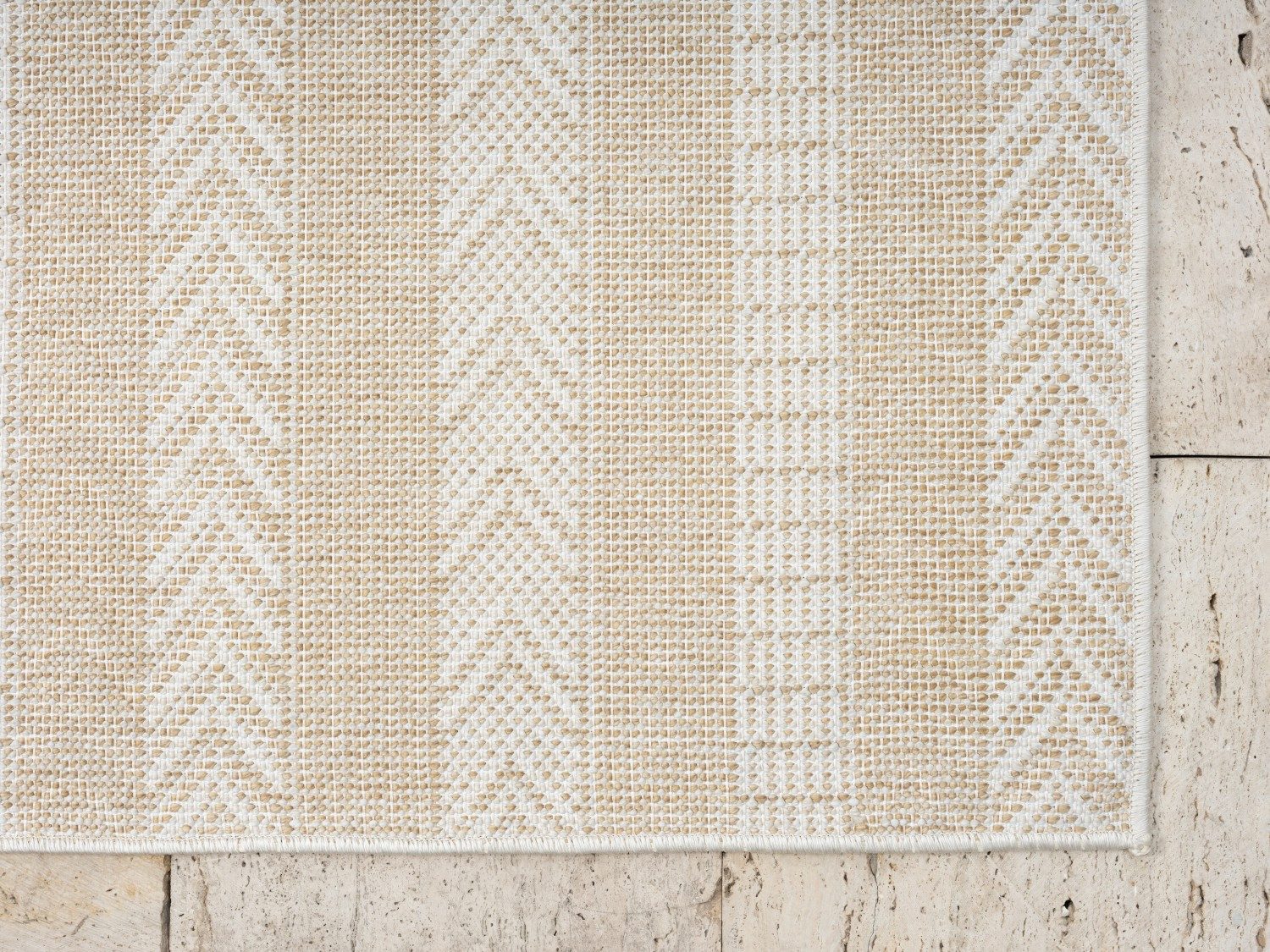 Myflair Möbel & Accessoires Vloerkleed Piazza voorraadopruiming modern ontwerp, gestreept, geschikt voor binnen & buiten, balkon, terras
