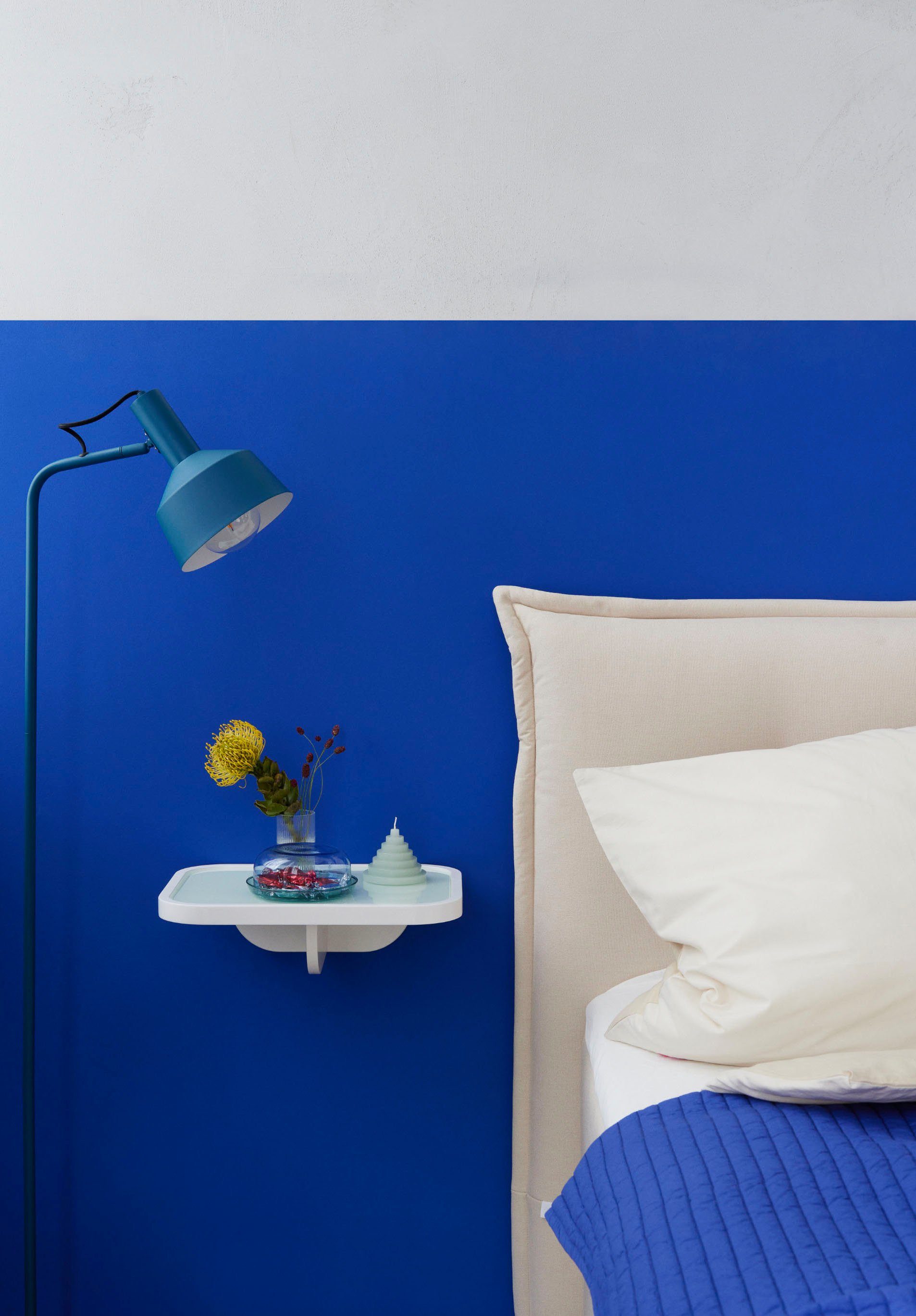 andas Boxspring Lichtgewicht inclusief voetbord, bedkist & topmatras, in 4 breedten en 2 hardheden