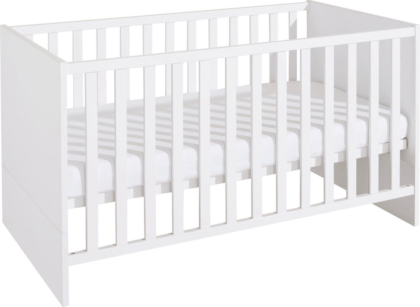 PAIDI Kinderwelten Ledikantje MICHA, by PAIDI babybedden wit