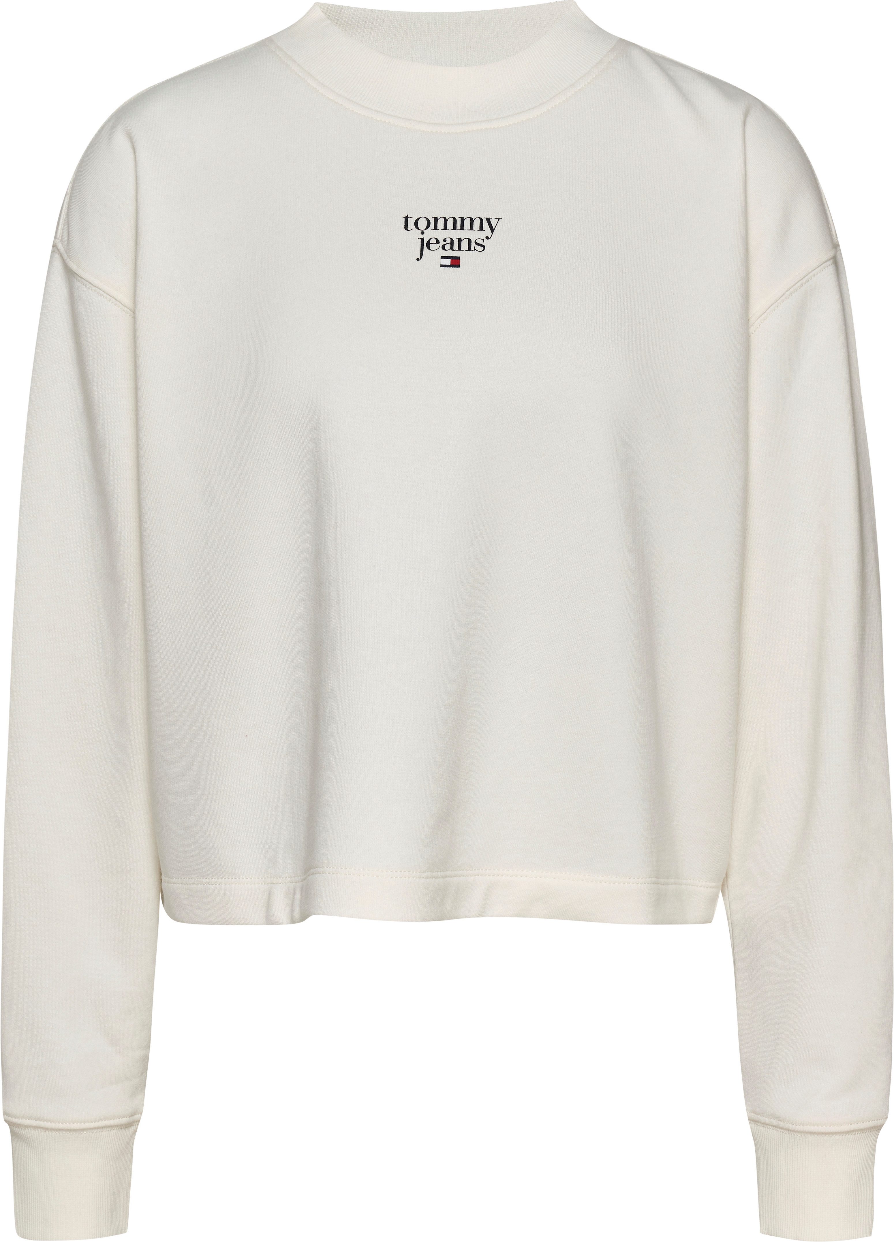 Tommy Jeans Curve Sweatshirt TJW ESSENTIAL LOGO 1 CREW EXT in grote maten met logo-opschrift