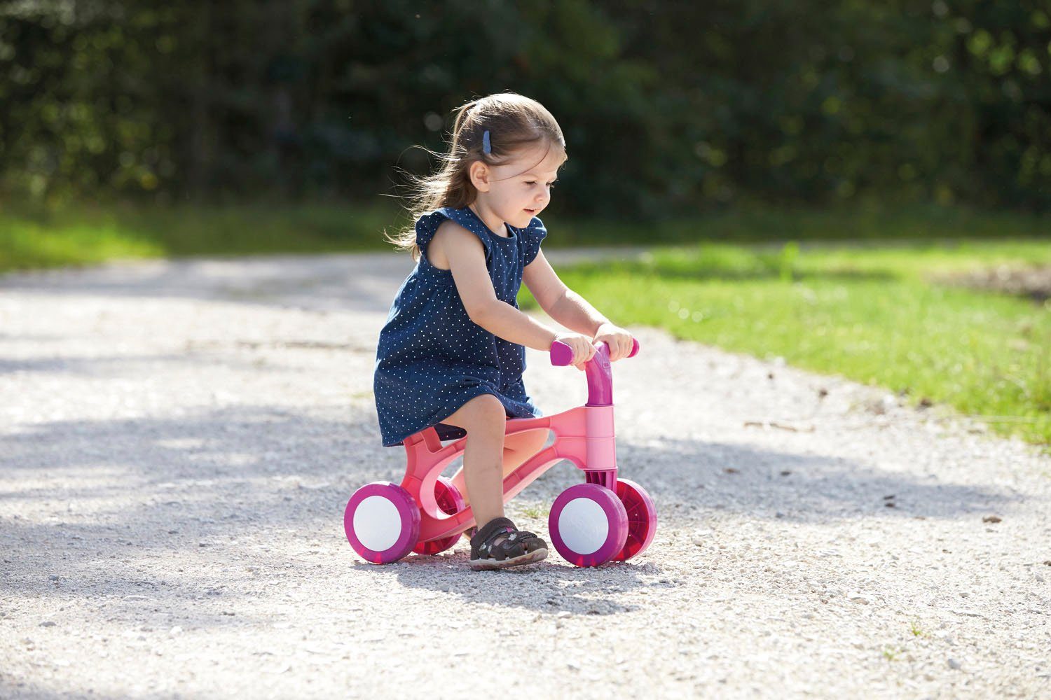 Lena® Kindervoertuig lerenlopenhulp My First Scooter Gemaakt in Europa