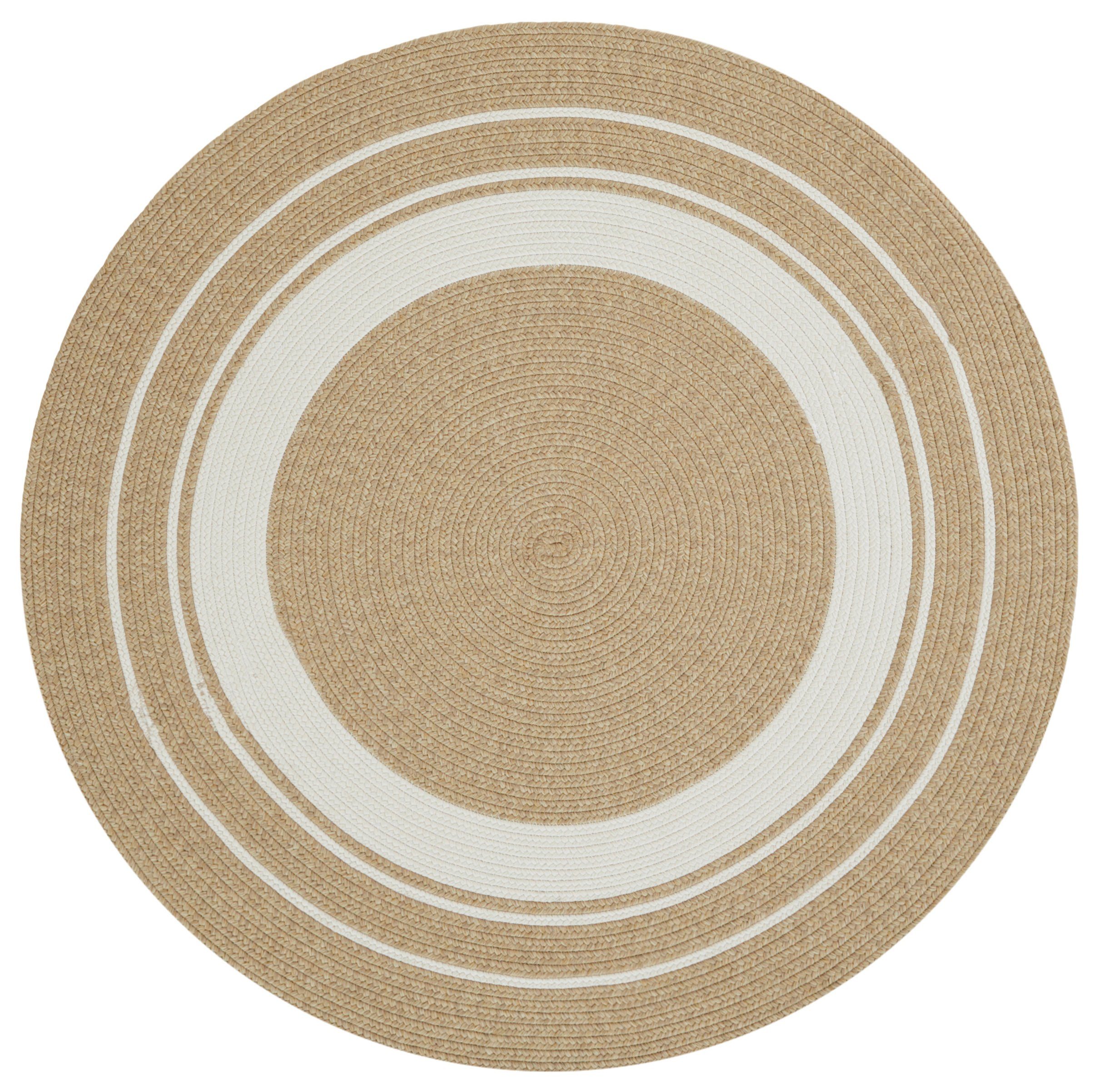 NORTHRUGS Vloerkleed Trenzado In- & Outdoor, Handmade-Look, Geweven, Weerbestendig, Balkon, Woonkamer
