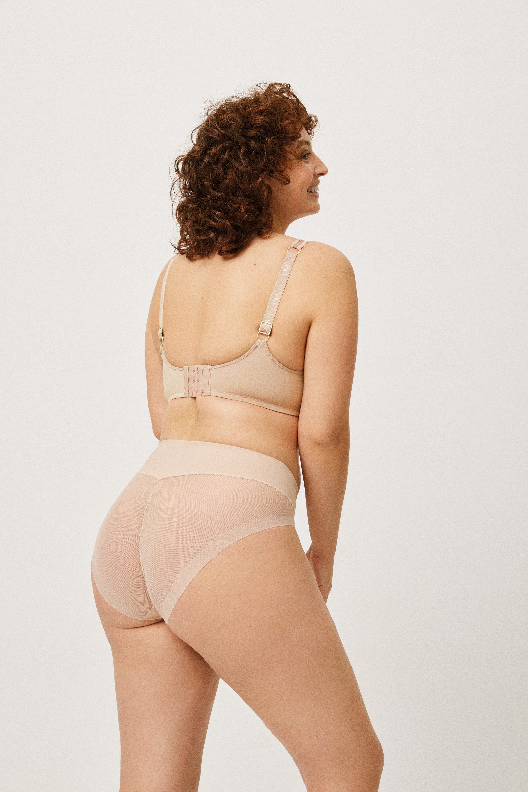 YSABEL MORA Shapingslip elastisch, mesh, medium vormeffect, tule (Set van 2)