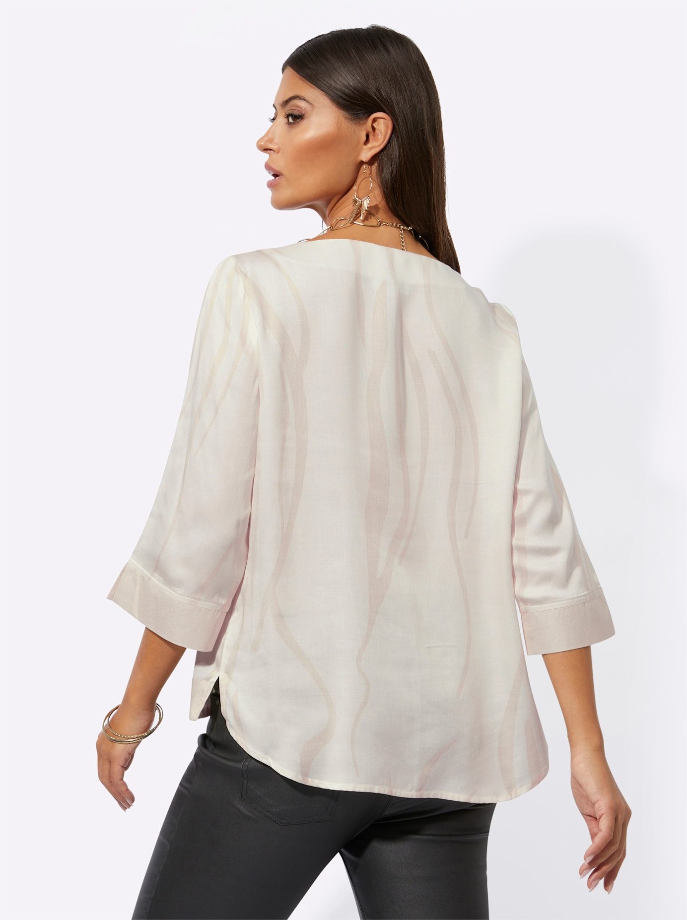 Creation L Gedessineerde blouse