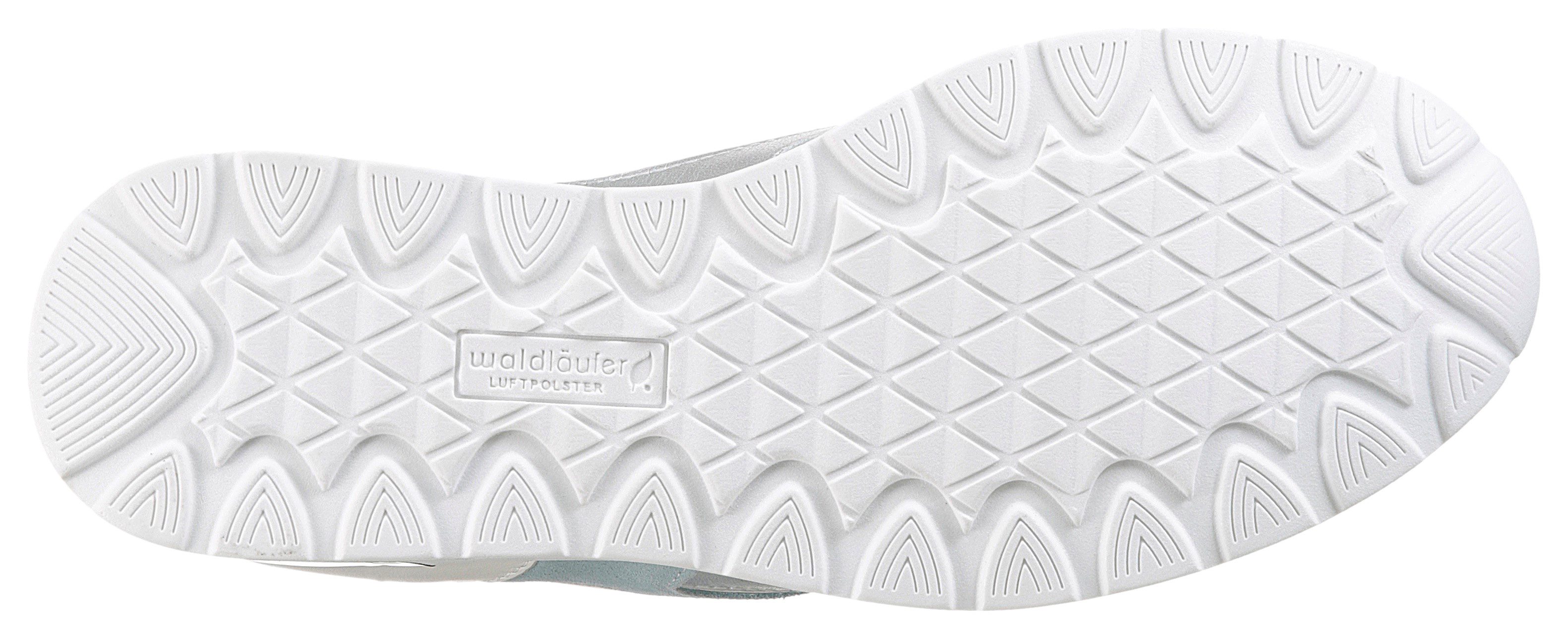Waldläufer Sneakers met sleehak H-Clara , veterschoenen, lage schoen, comfortabele schoen, met uitneembaar voetbed
