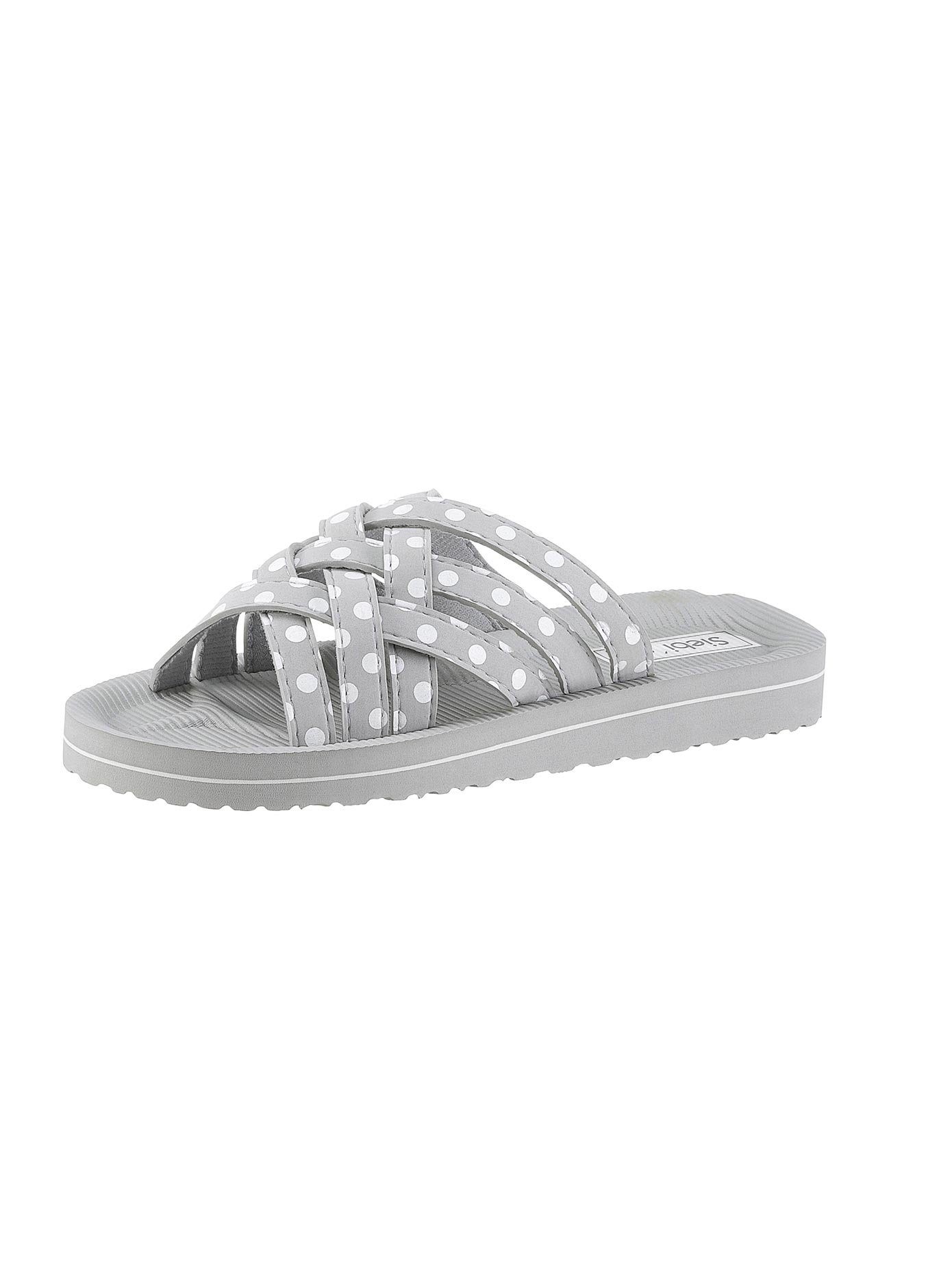 Classic Basics Badslippers dames badslippers maat 38 grijs