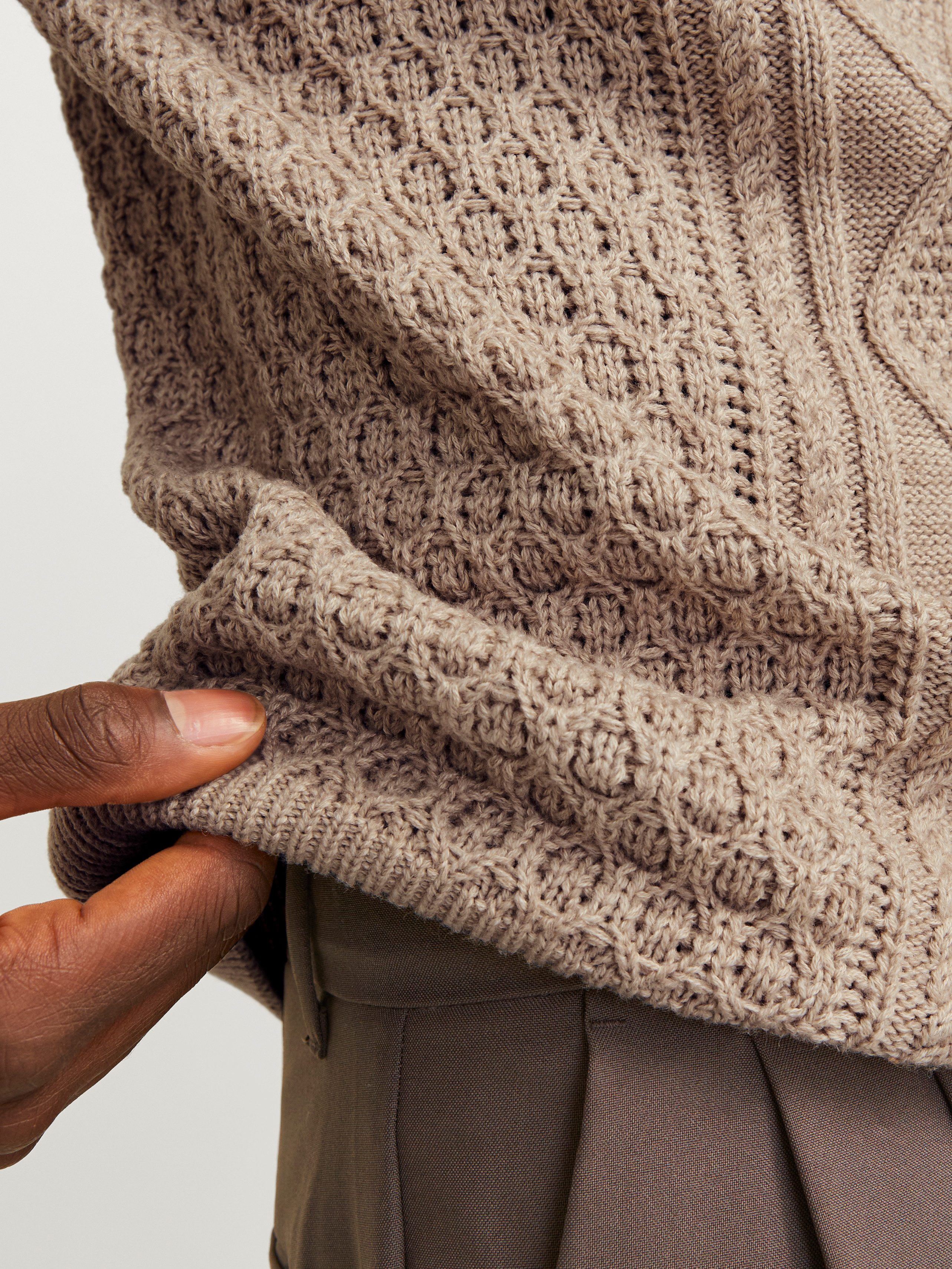 Jack & Jones Schipperstrui JPRBLUNORTH KNIT HIGH NECK SN