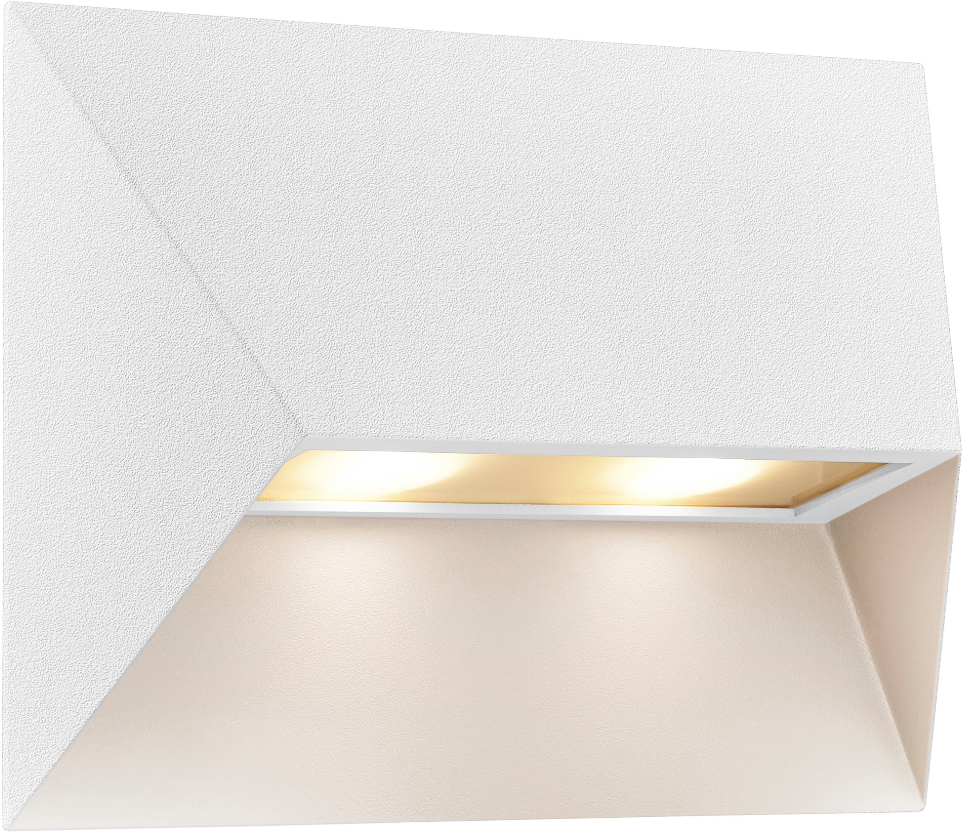 Nordlux Wandlamp voor buiten Pontio Architectonisch ontwerp, parallelschakeling mogelijk, verwisselbare gloeilamp (1 stuk)