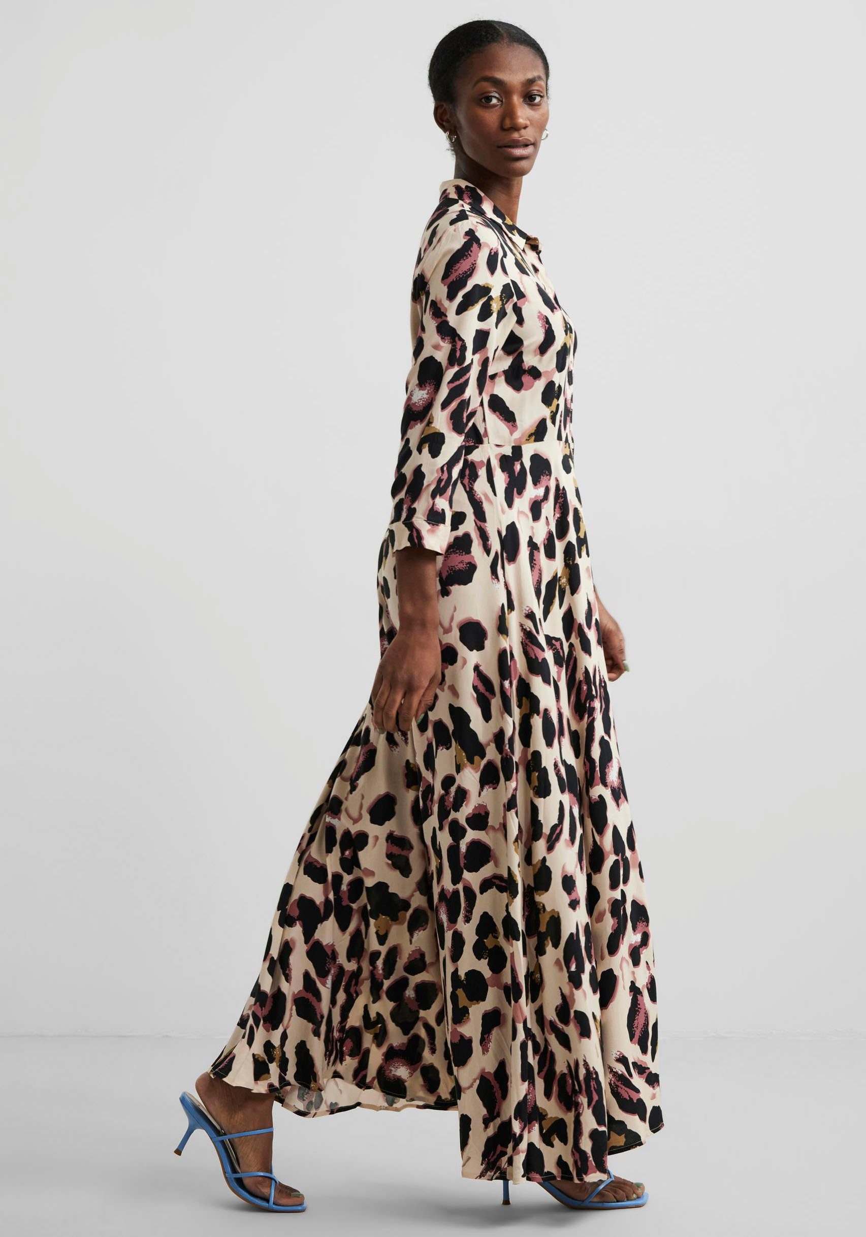 Y.A.S Jurk met overhemdkraag YASSAVANNA LONG SHIRT DRESS