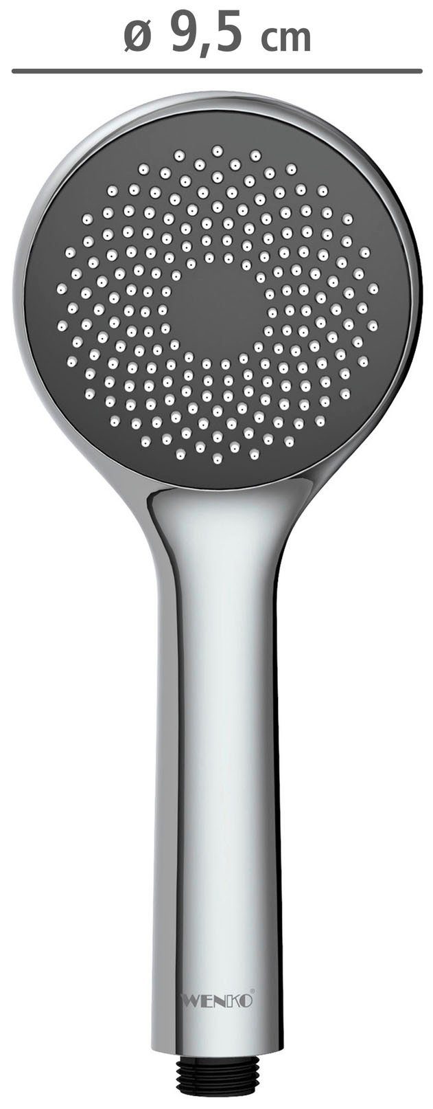 WENKO Handsproeier Watersaving systeem Douchekop Watersaving, diameter 9,6 cm