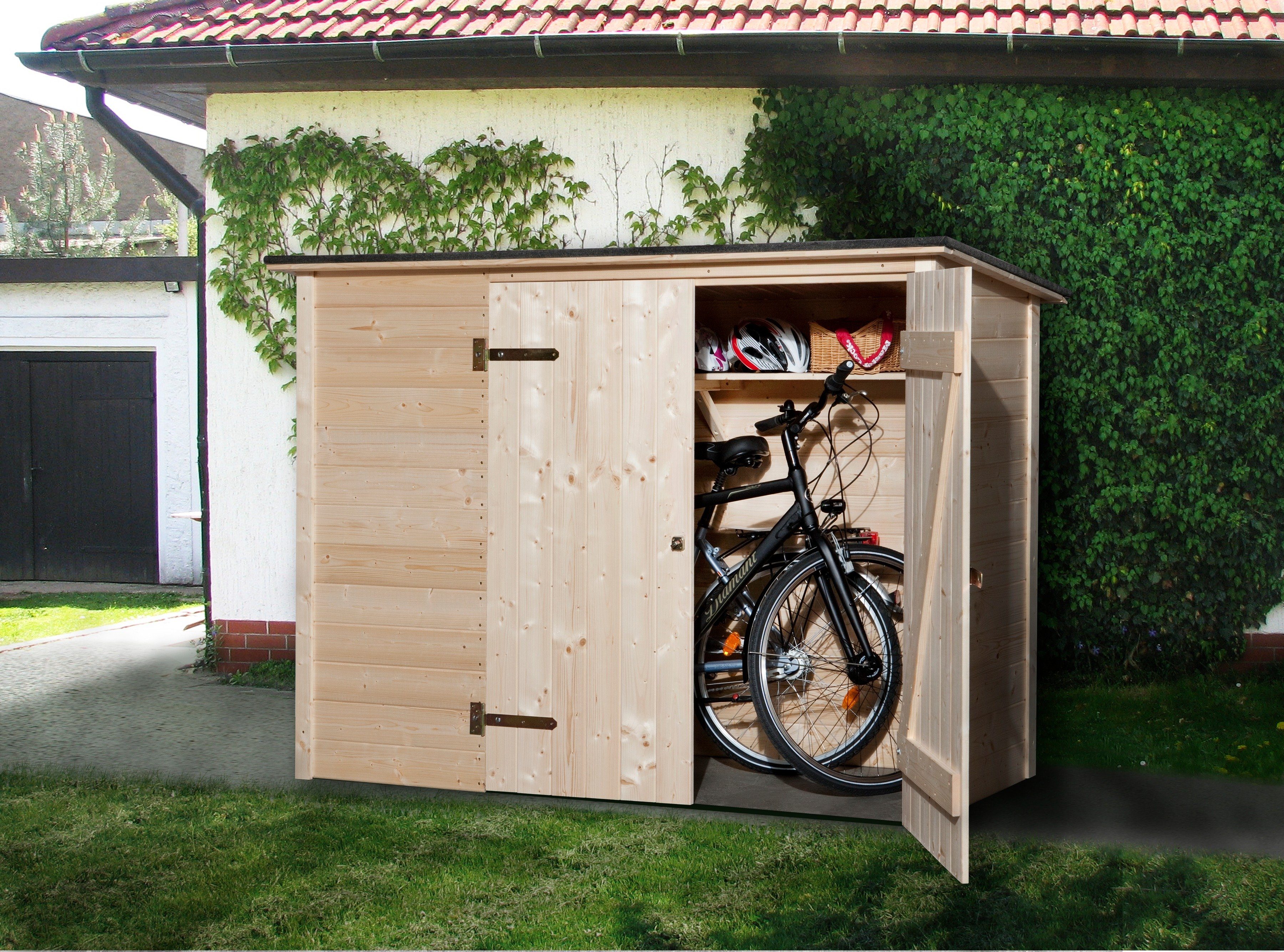 weka Fietsbox Kliko-ombouw, bxdxh: 205x84x151 cm