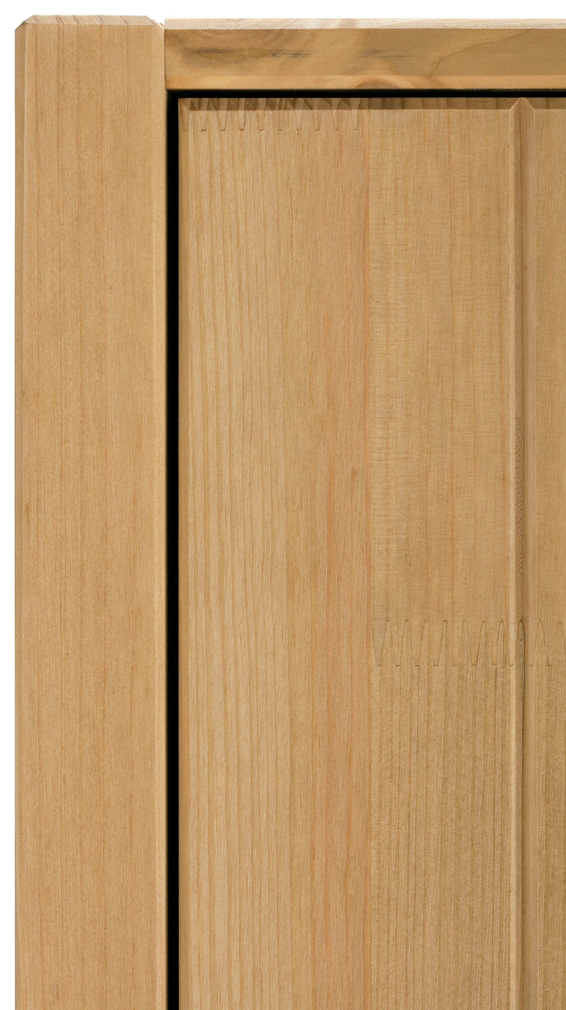 Home affaire Hoge kast TINA Badkamermeubel, kast, breedte 57 cm, massief hout
