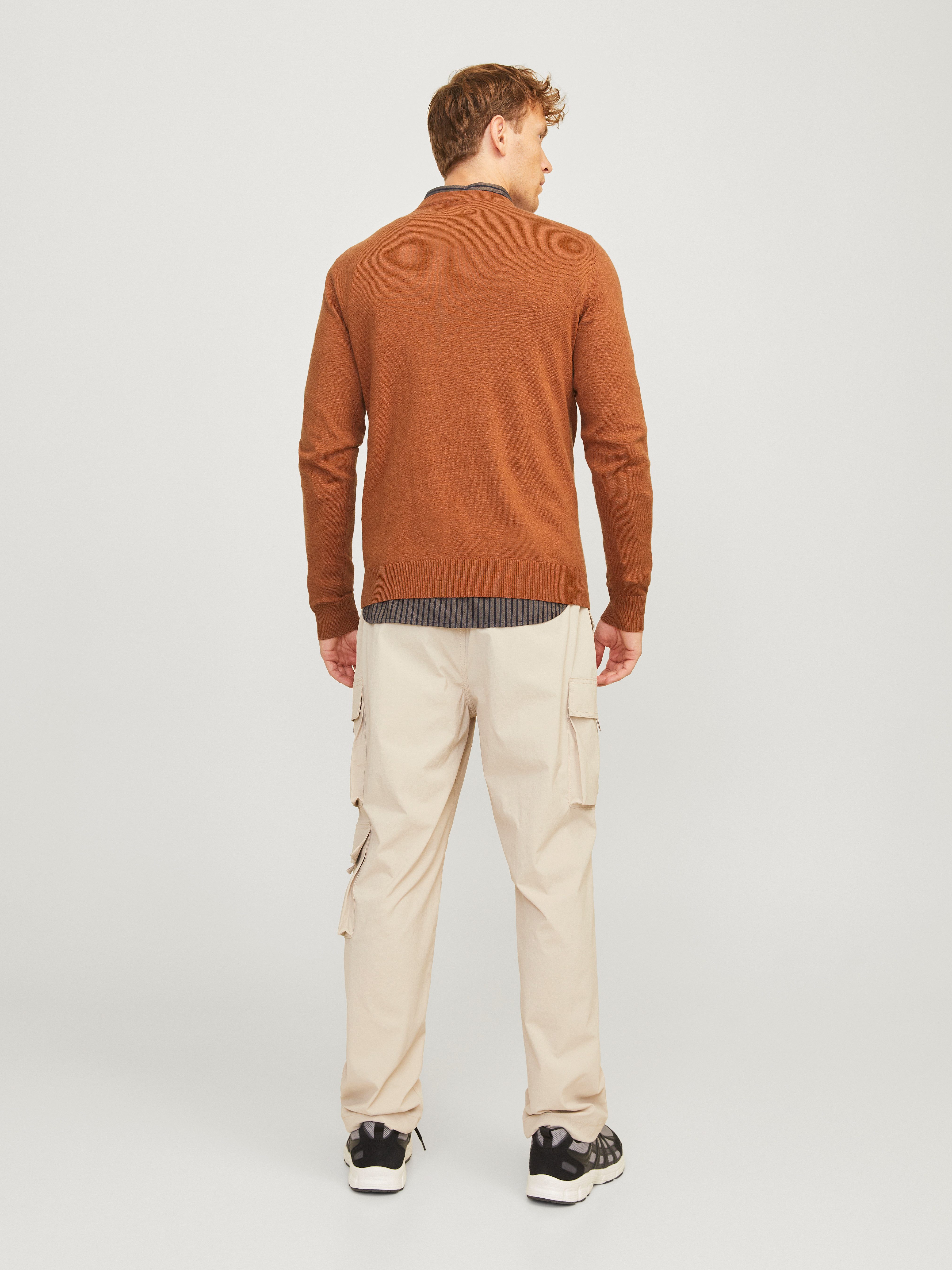 Jack & Jones Gebreide trui JJEEMIL KNIT CREW NECK NOOS