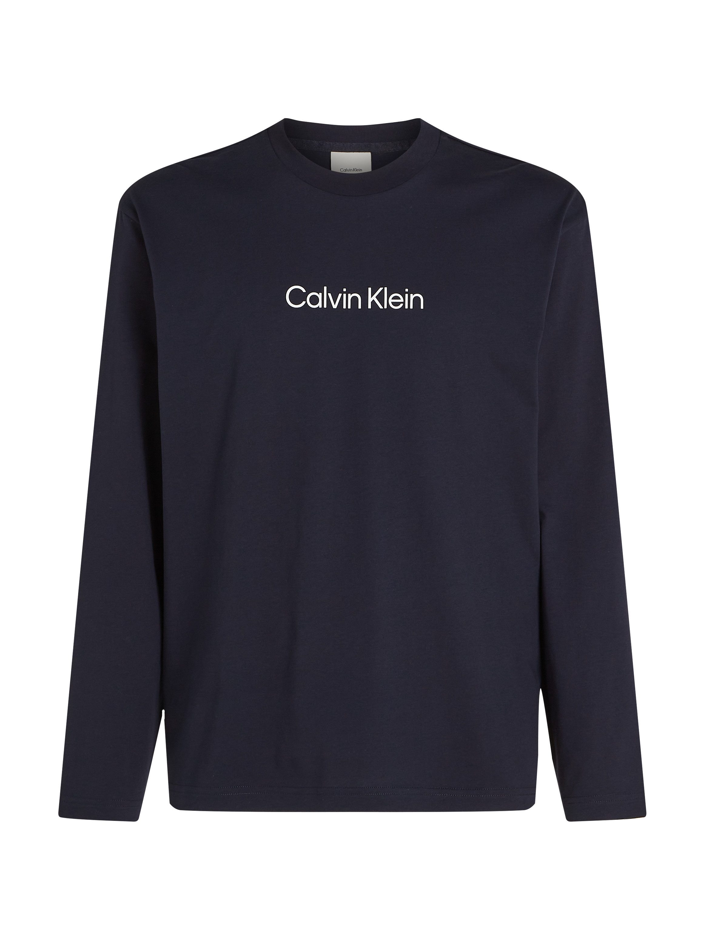 Calvin Klein Shirt met lange mouwen HERO LOGO LS T-SHIRT met een logo-opschrift