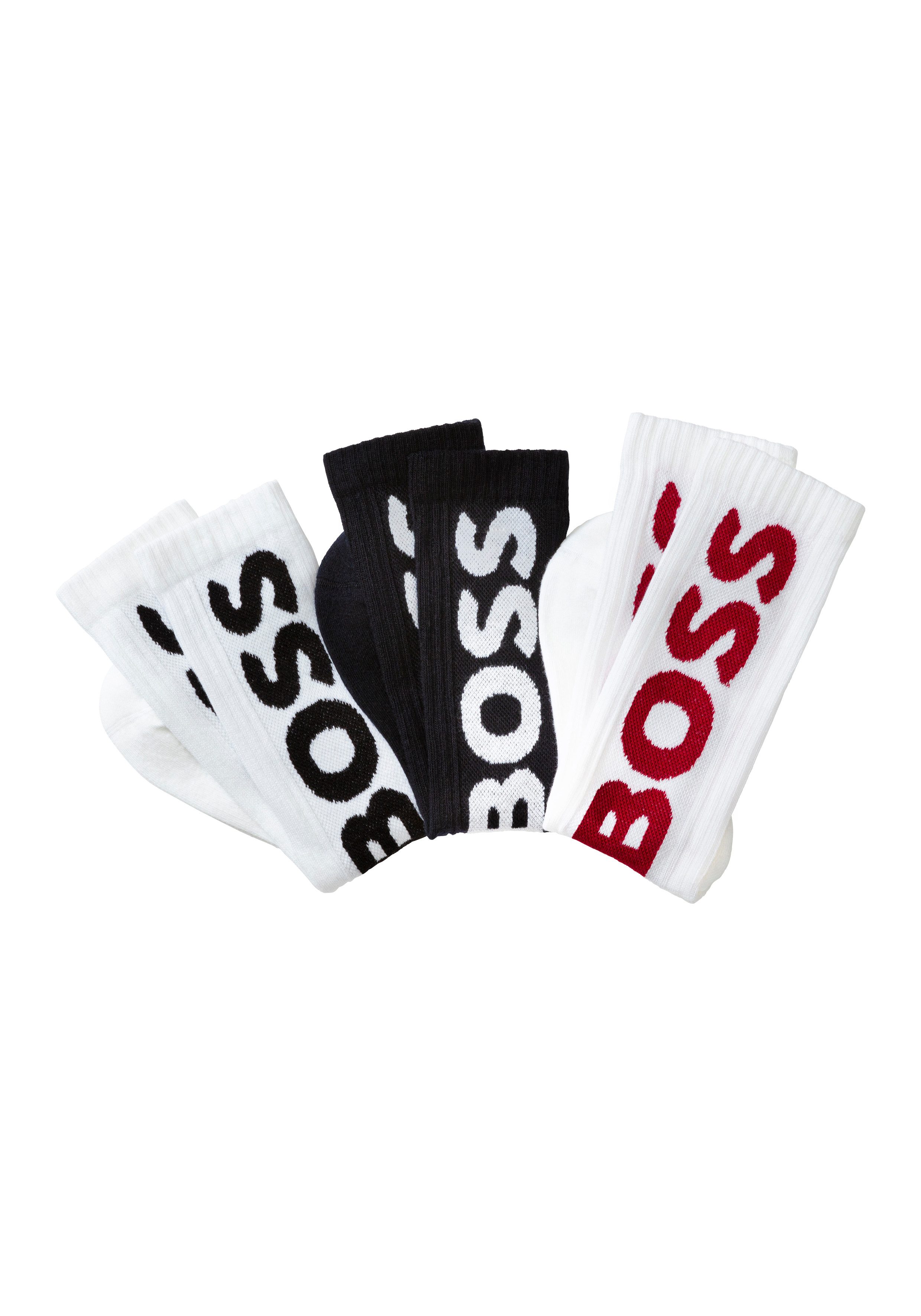 BOSS Sokken Limited Edition Unisex Speciale limited edition ter gelegenheid van de 75e verjaardag van OTTO unisex (3 paar Set van 3)