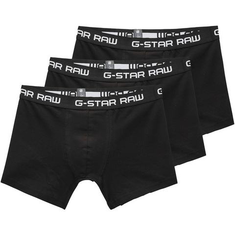 G-Star-boxershorts Classic Trunk 3 in zwart