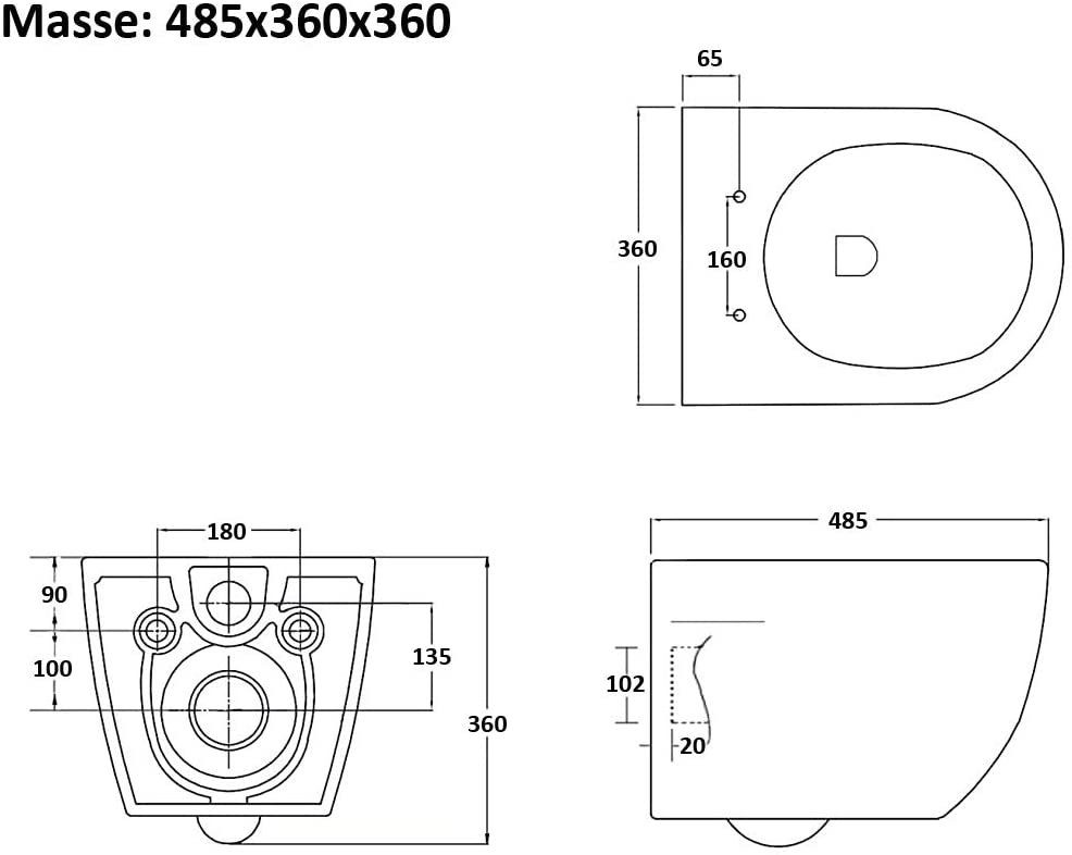 ADOB Diepspoeltoilet