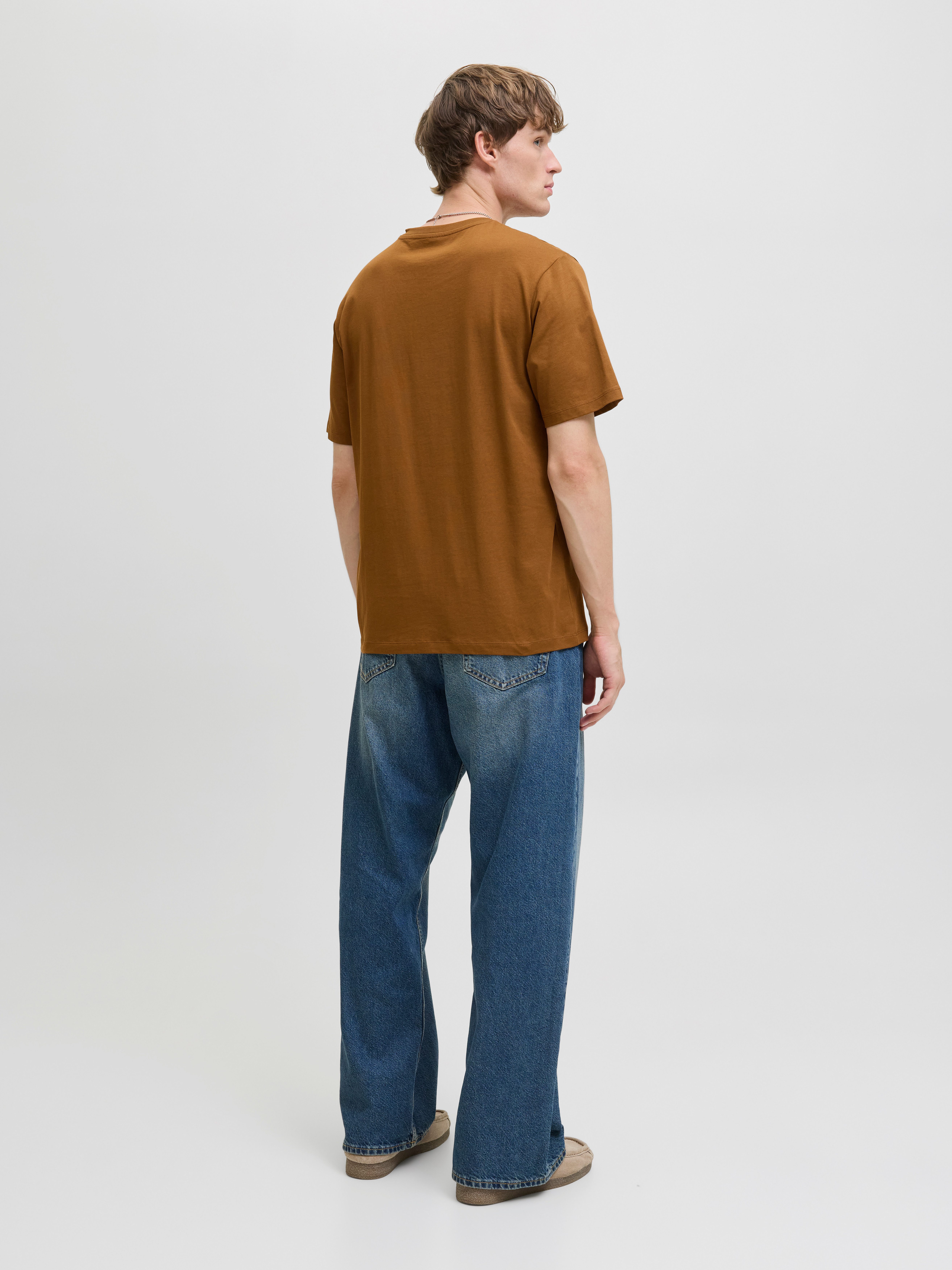 Jack & Jones Shirt met ronde hals JJELOGO TEE SS O-NECK 2 COL AW25 SN