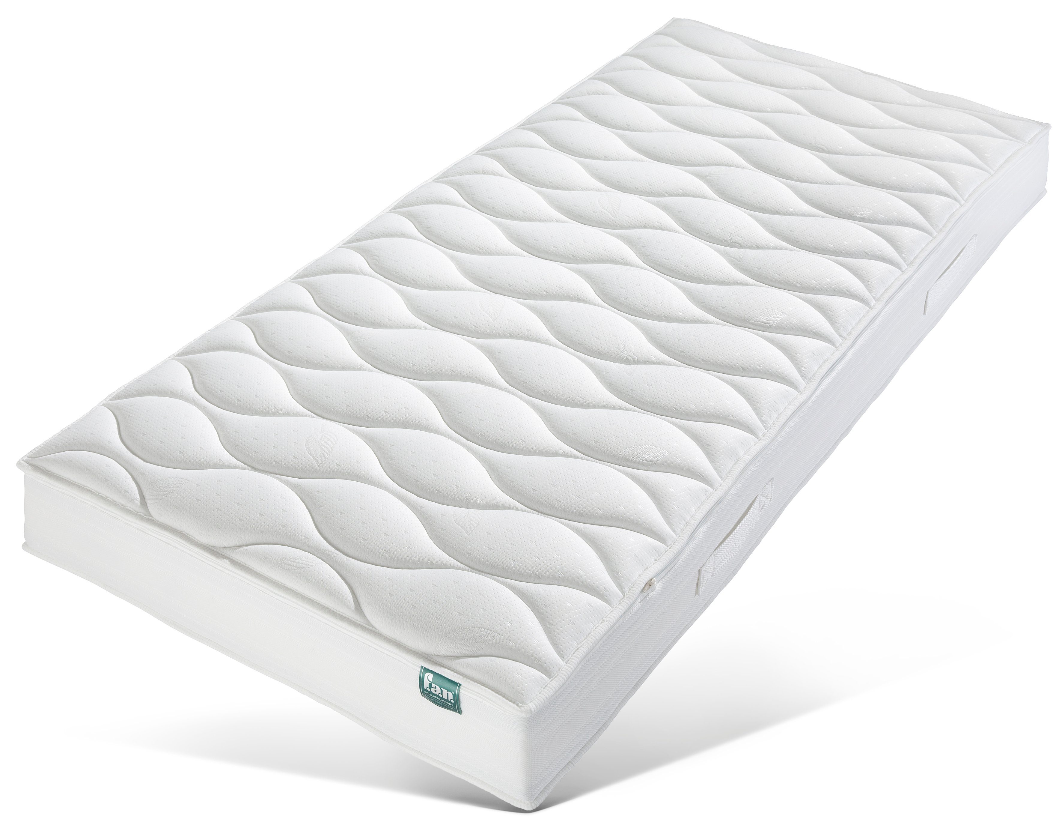 f.a.n. Frankenstolz Pocketveringsmatras Calypso Plus 1.000 T Matras in 90x200 cm en andere afm., comfortabele matras hoogte 24 cm