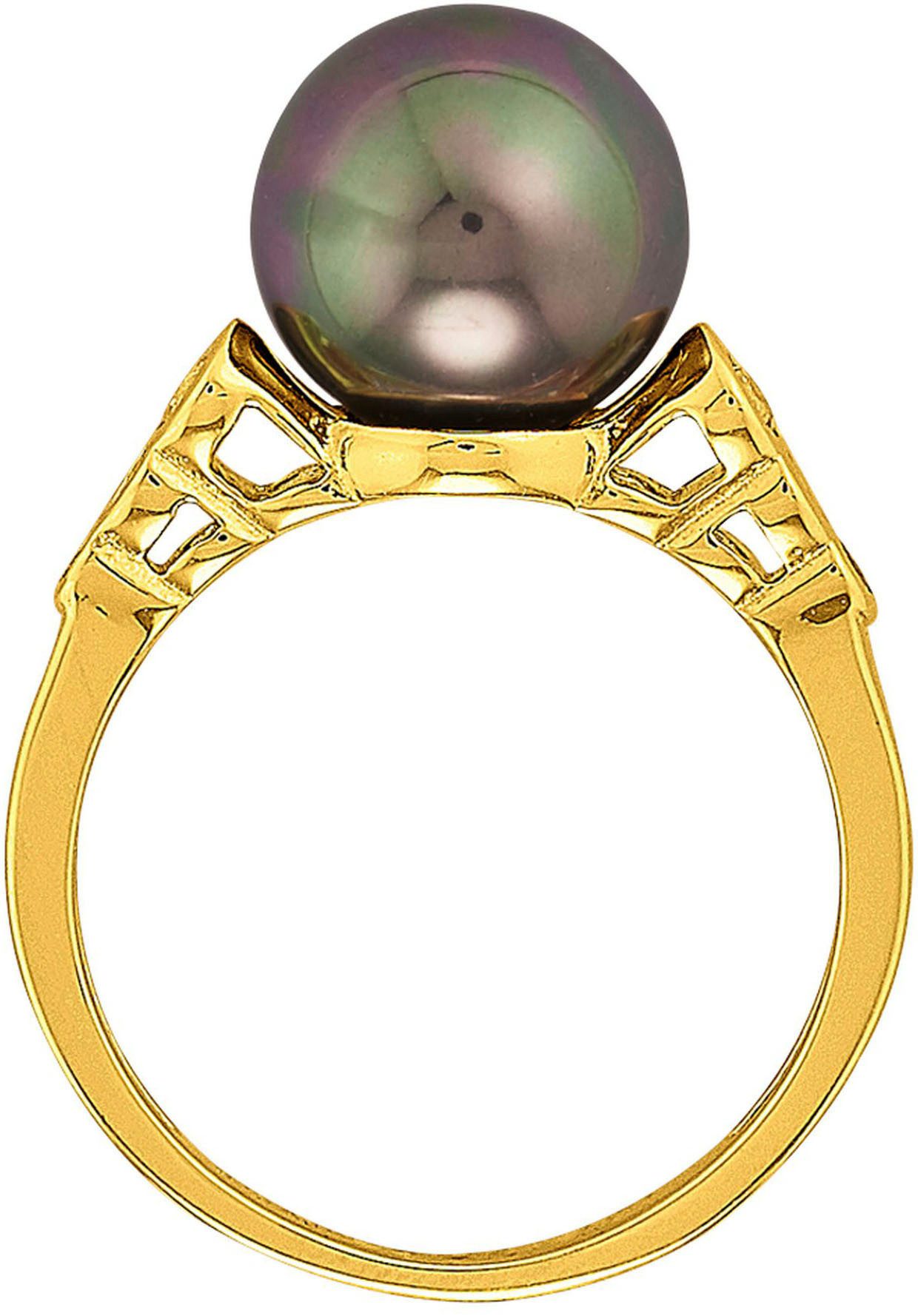 Firetti Ring Sieraad cadeau zilver 925 damesring ring met zirkonia (synth.) - met schelp kernparel