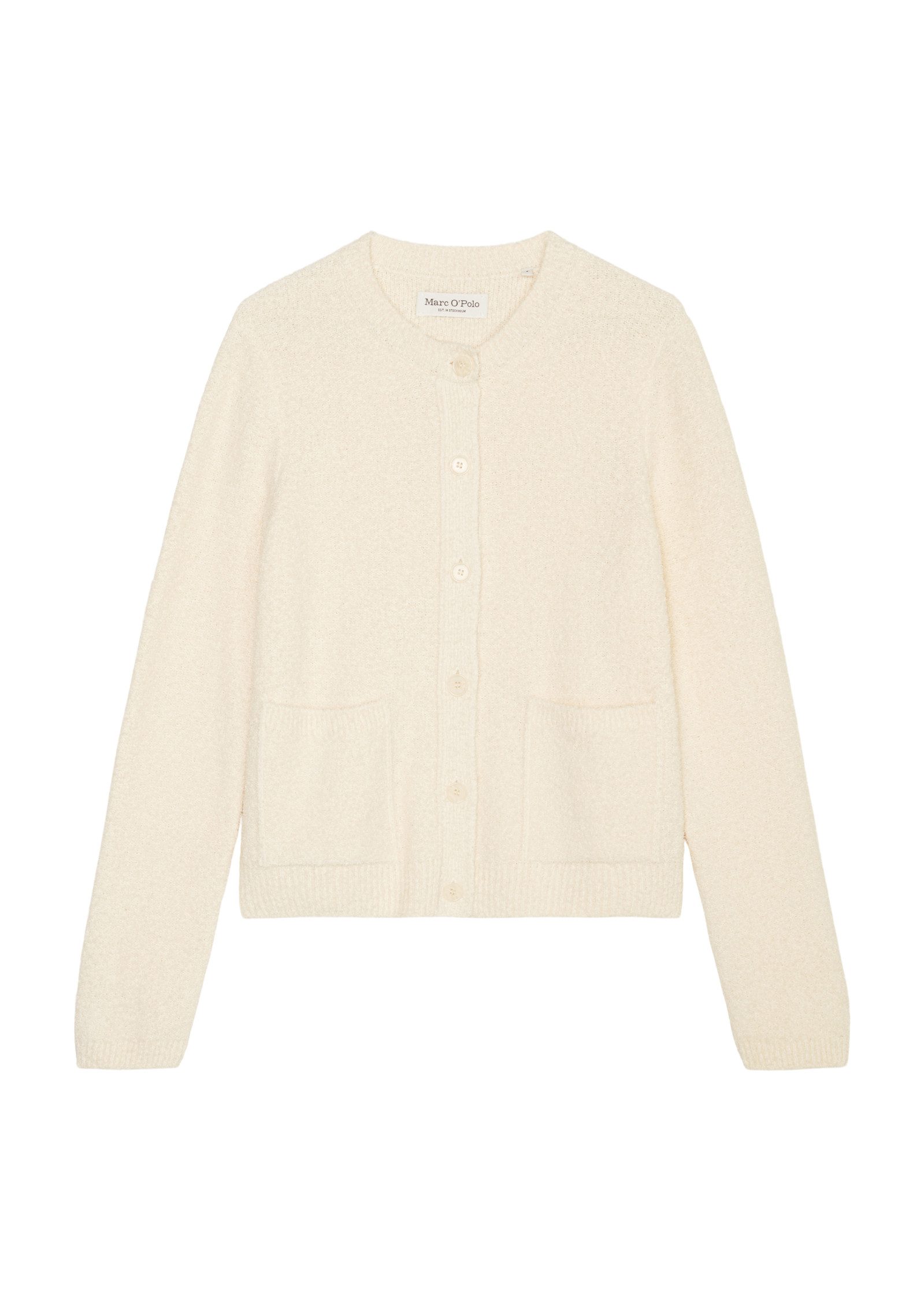 Marc O'Polo Cardigan de haptiek: superzacht met fijne curly-oppervlak