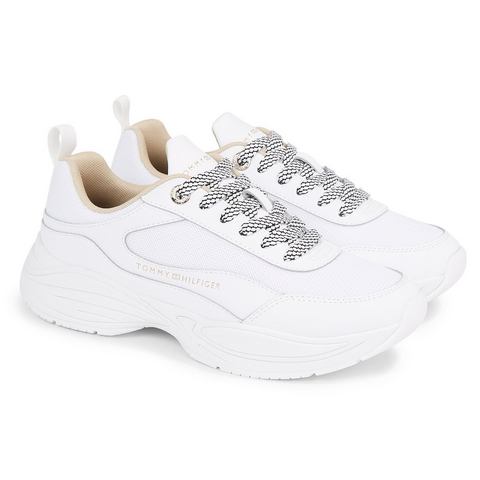 Chunky Runner Sneakers Tommy Hilfiger , White , Dames