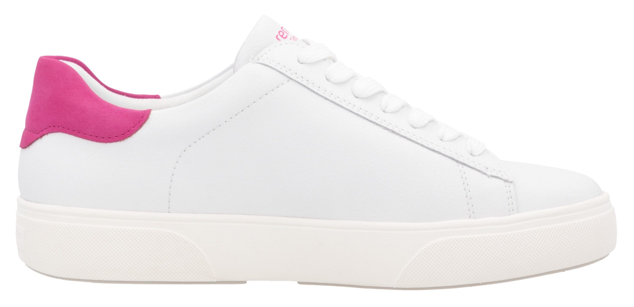 Remonte Plateausneakers , veterschoen, vrijetijdsschoen, lage schoen met contrastafwerking