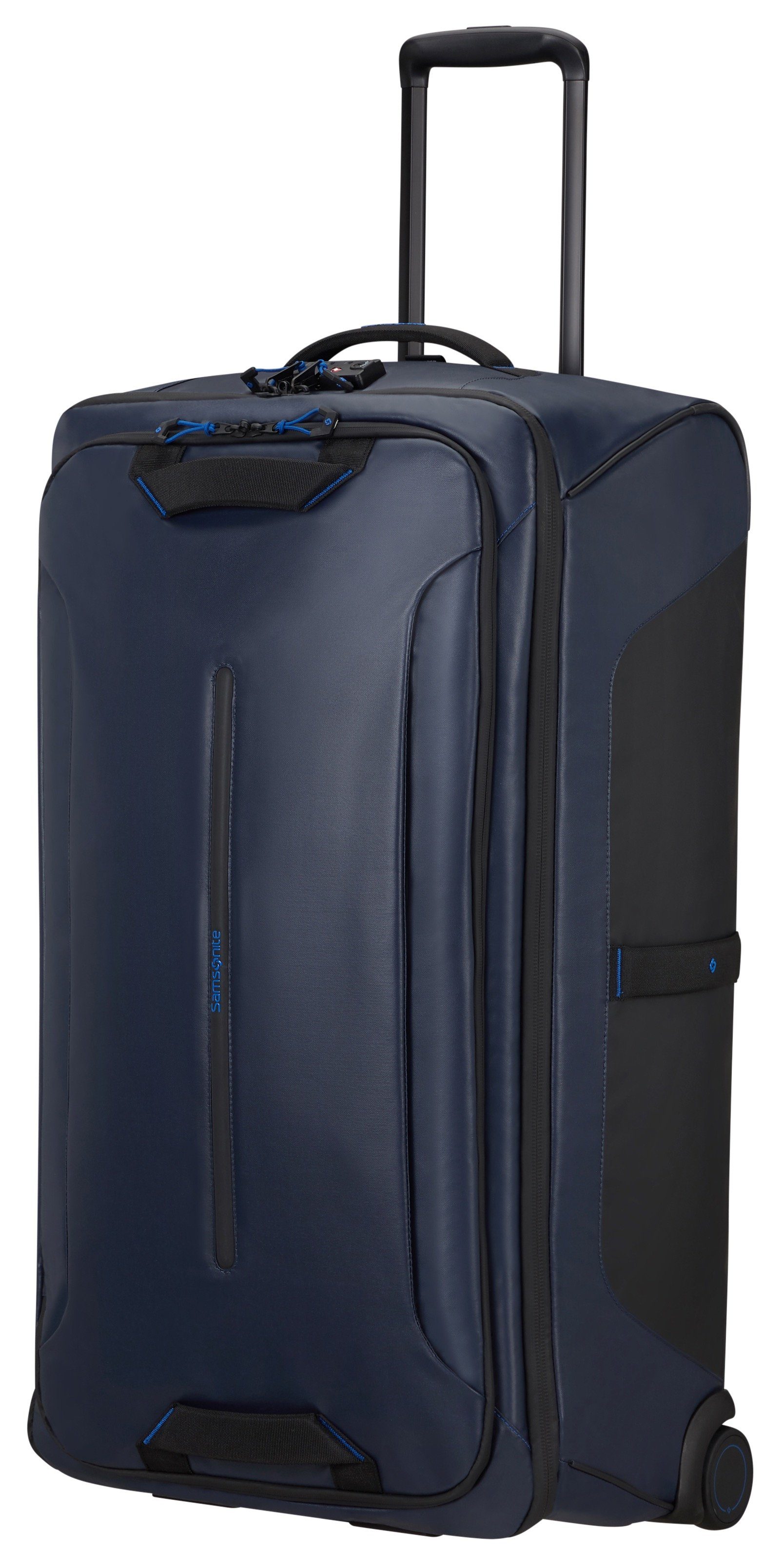 Samsonite Zachte bagage trolley ECODIVER 79 Reis tas, Trolley zachte schaal koffer TSA-cijferslot