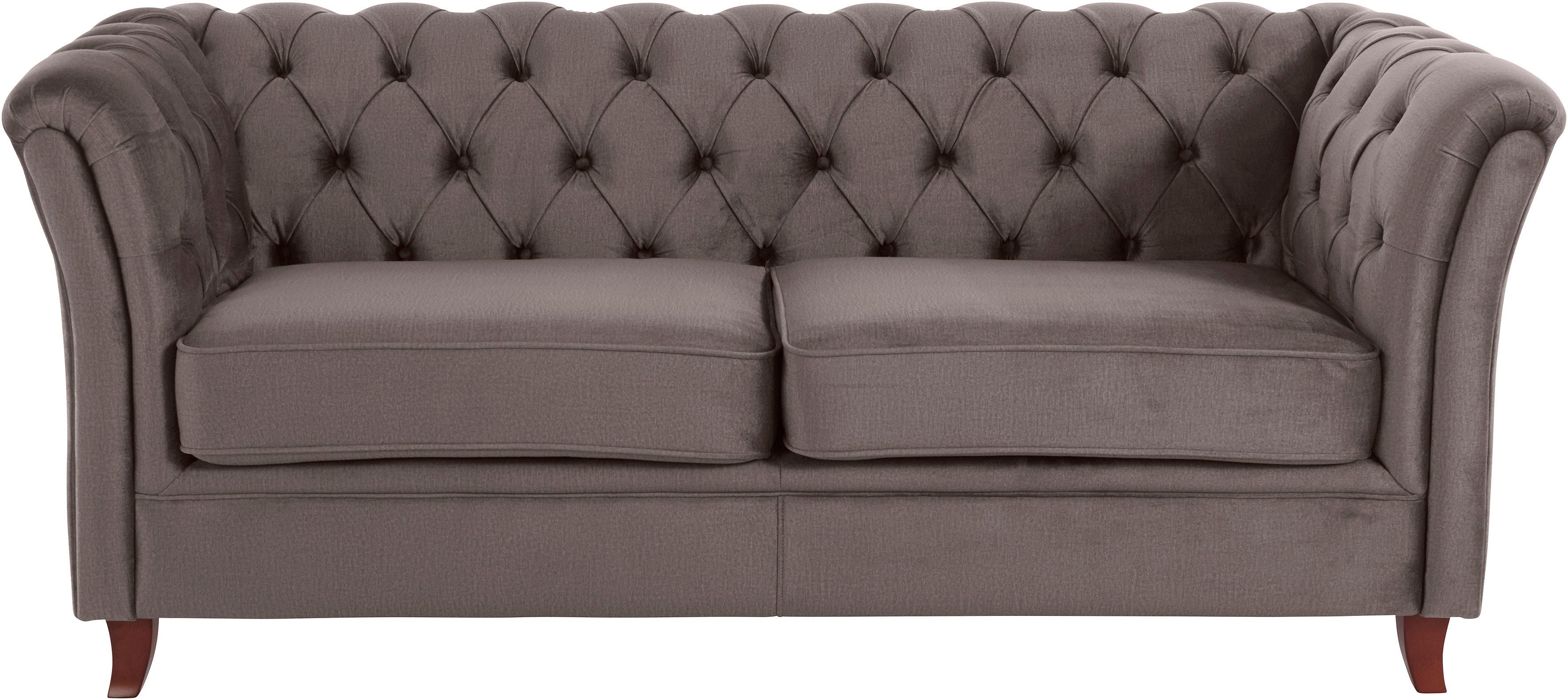 Home affaire Chesterfield-bank Reims met echte chesterfield-capitonnage, uitstekende verwerking