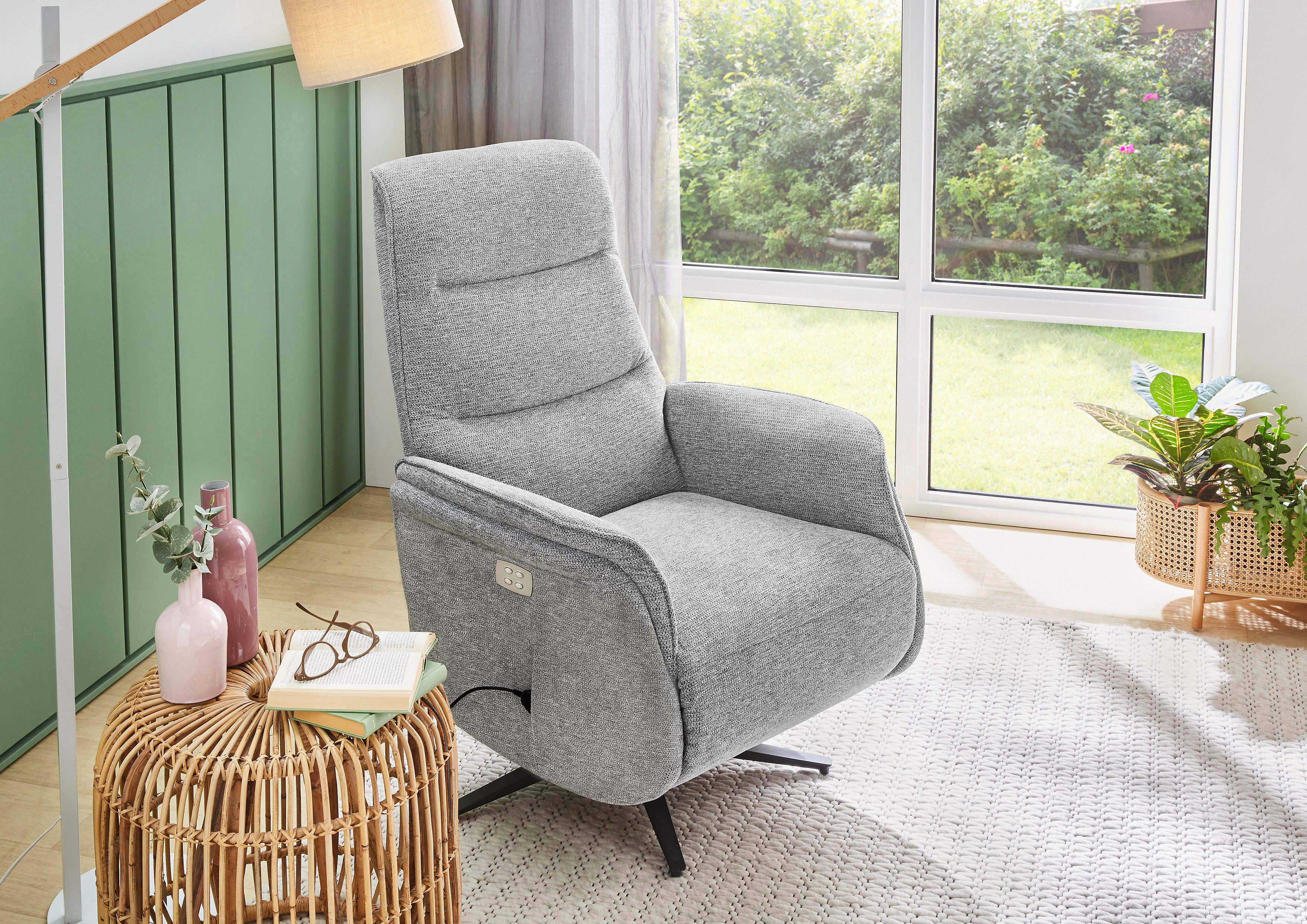 Jockenhöfer Gruppe Relaxfauteuil Miami, met elektromotorische verstelbare functies