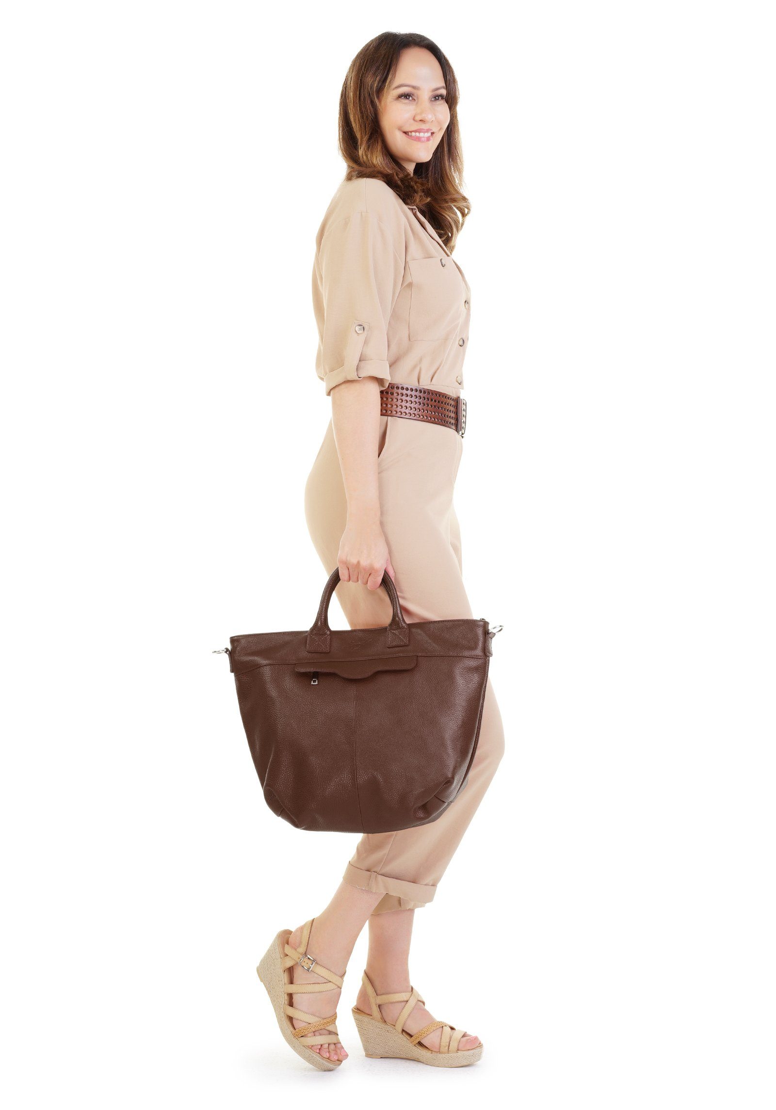 Samantha Look Tas echt leer, made in italy