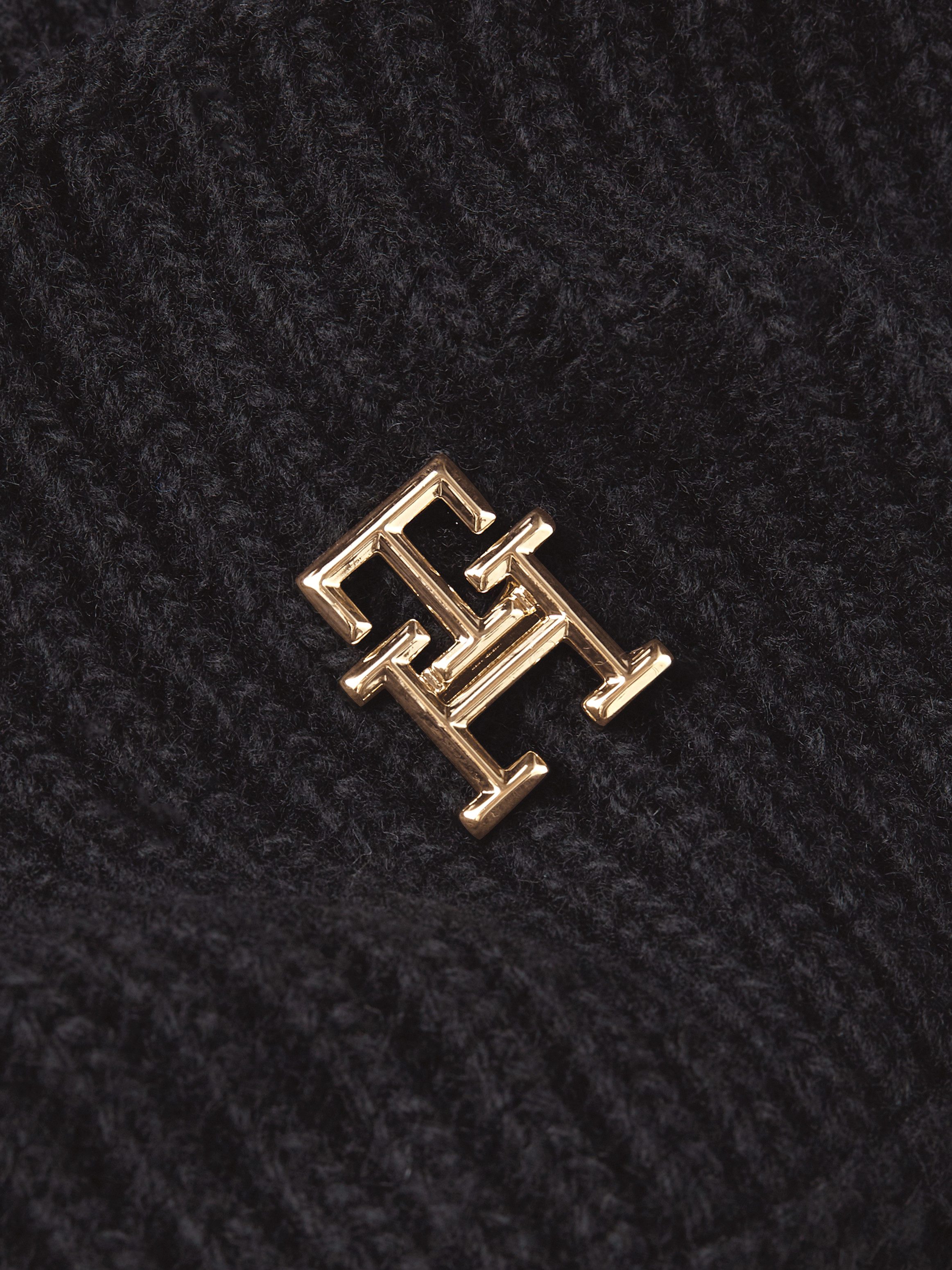 Tommy Hilfiger Beanie ELEVATED CHIC BEANIE W/POMPOM