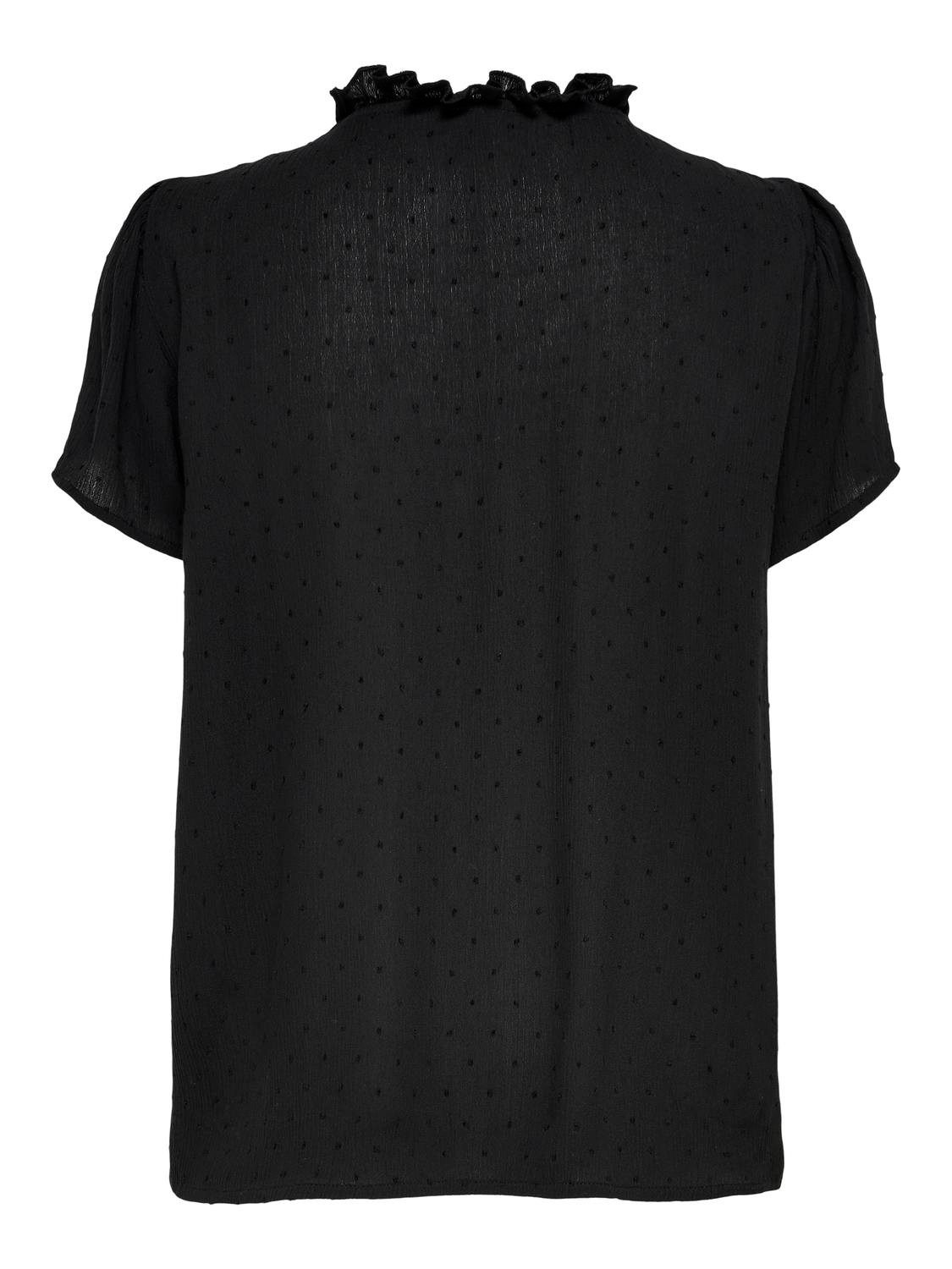 JDY Blouse met korte mouwen JDYLIMA LIFE S/S TOP WVN NOOS