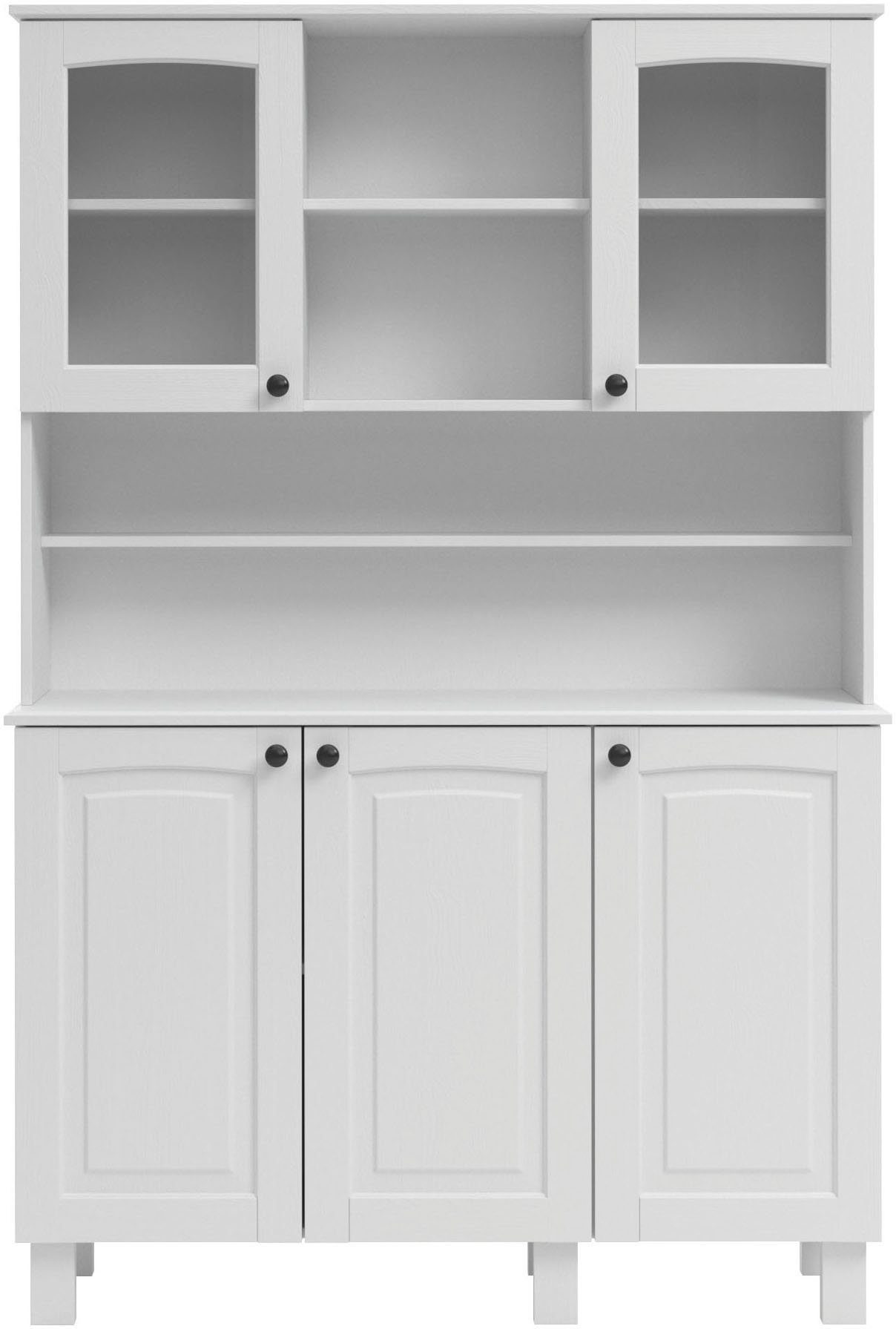 Kochstation Keukenbuffet KS-Osby Massief grenen, breedte 120 cm, 5 deuren (1 stuk)
