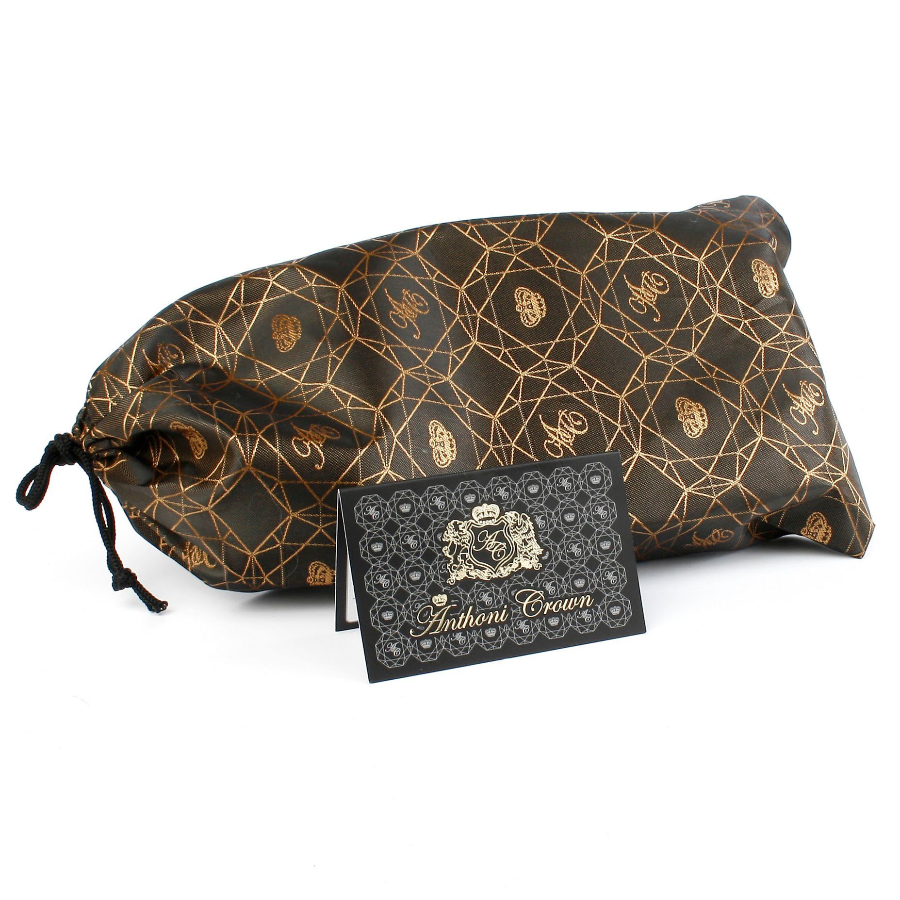 Anthoni Crown Leren riem Elegante leren business-riem