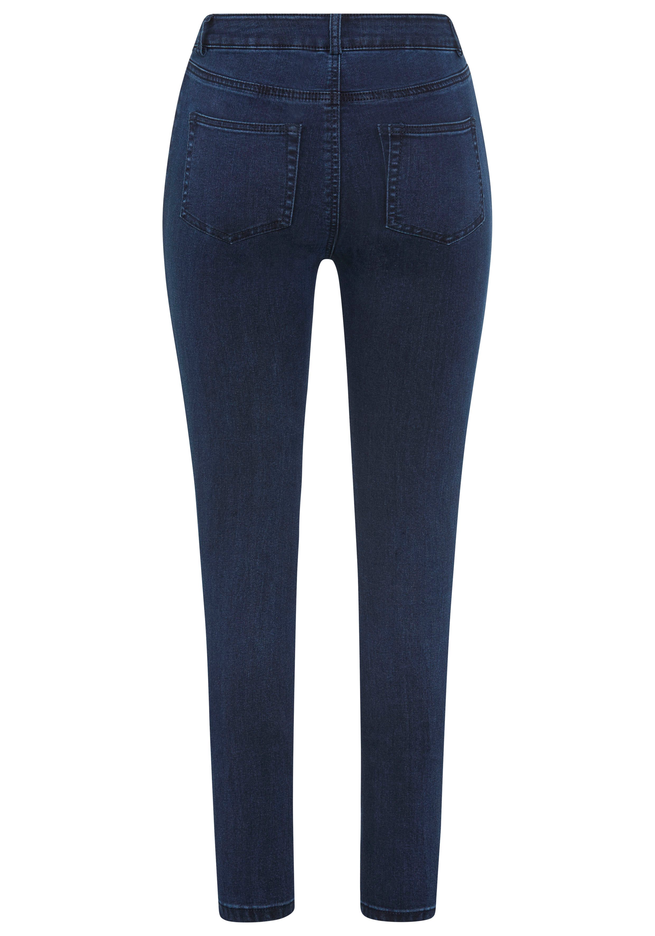 Arizona Skinny fit jeans Ultra Stretch extra-strak gesneden pasvorm, modieuze used-wassing