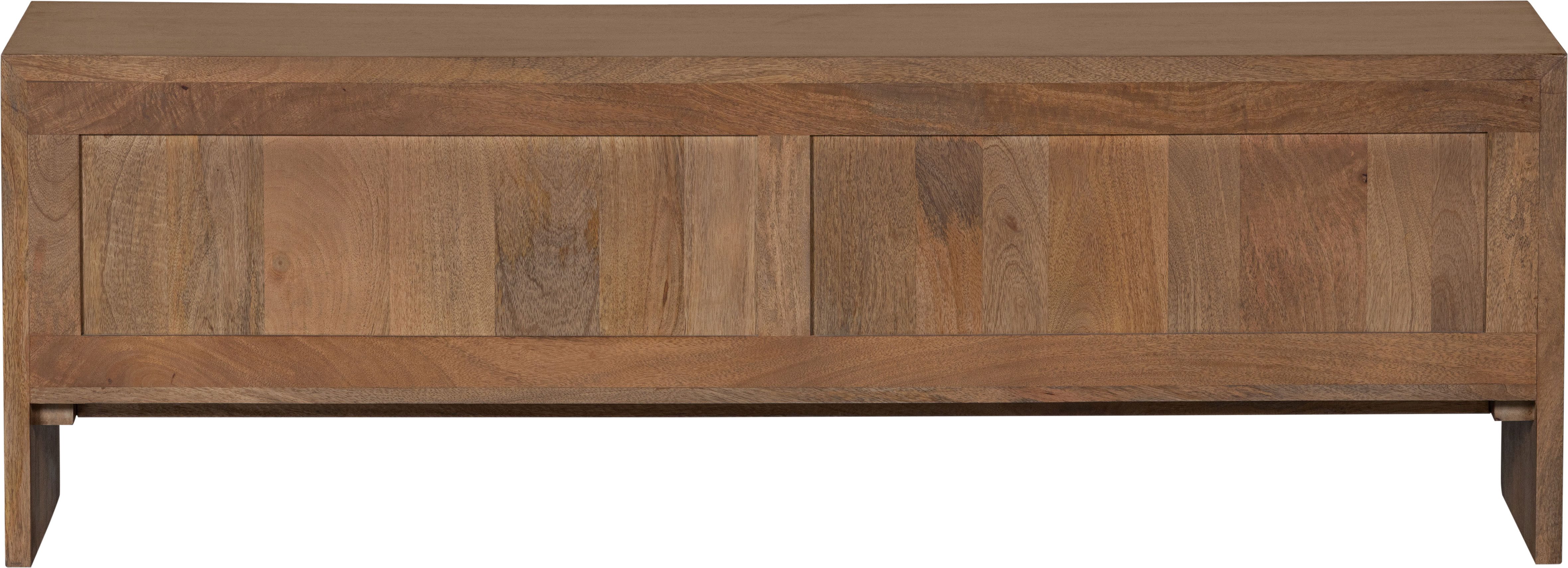 WOOOD Tv-meubel Jerre TV-dressoir Commode van mango-hout, H 50 cm x B 150 cm x D 40 cm