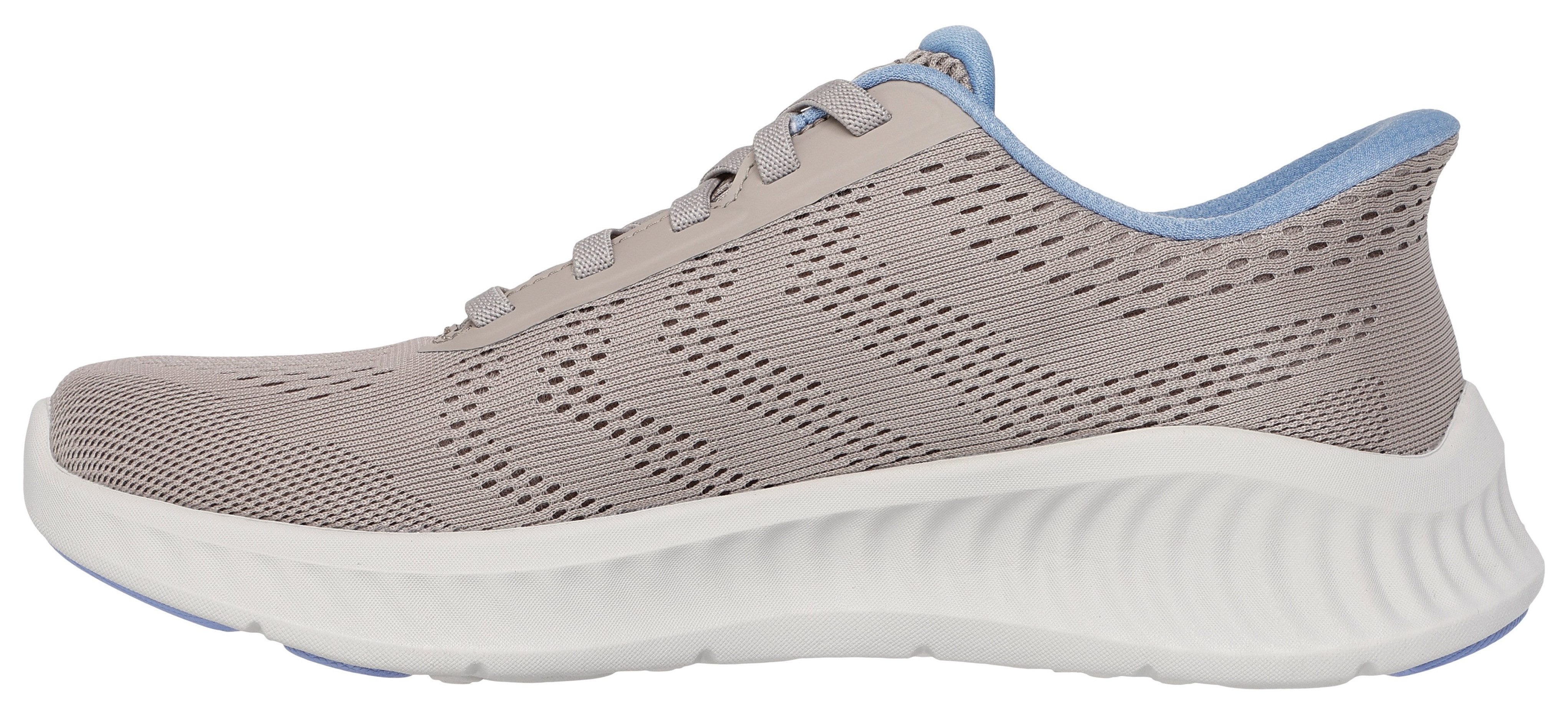 Skechers Slip-on sneakers GO WALK NOW-KHLOE Vrijetijdsschoen met hielkussen en slip-in technologie
