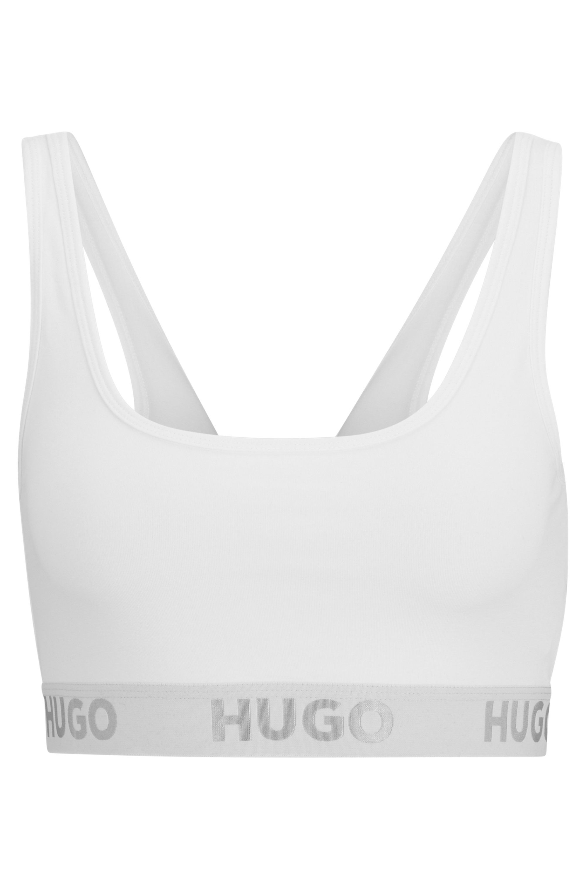 HUGO underwear Bralette-bh BRALETTE SPORTY LOGO met elastische taille