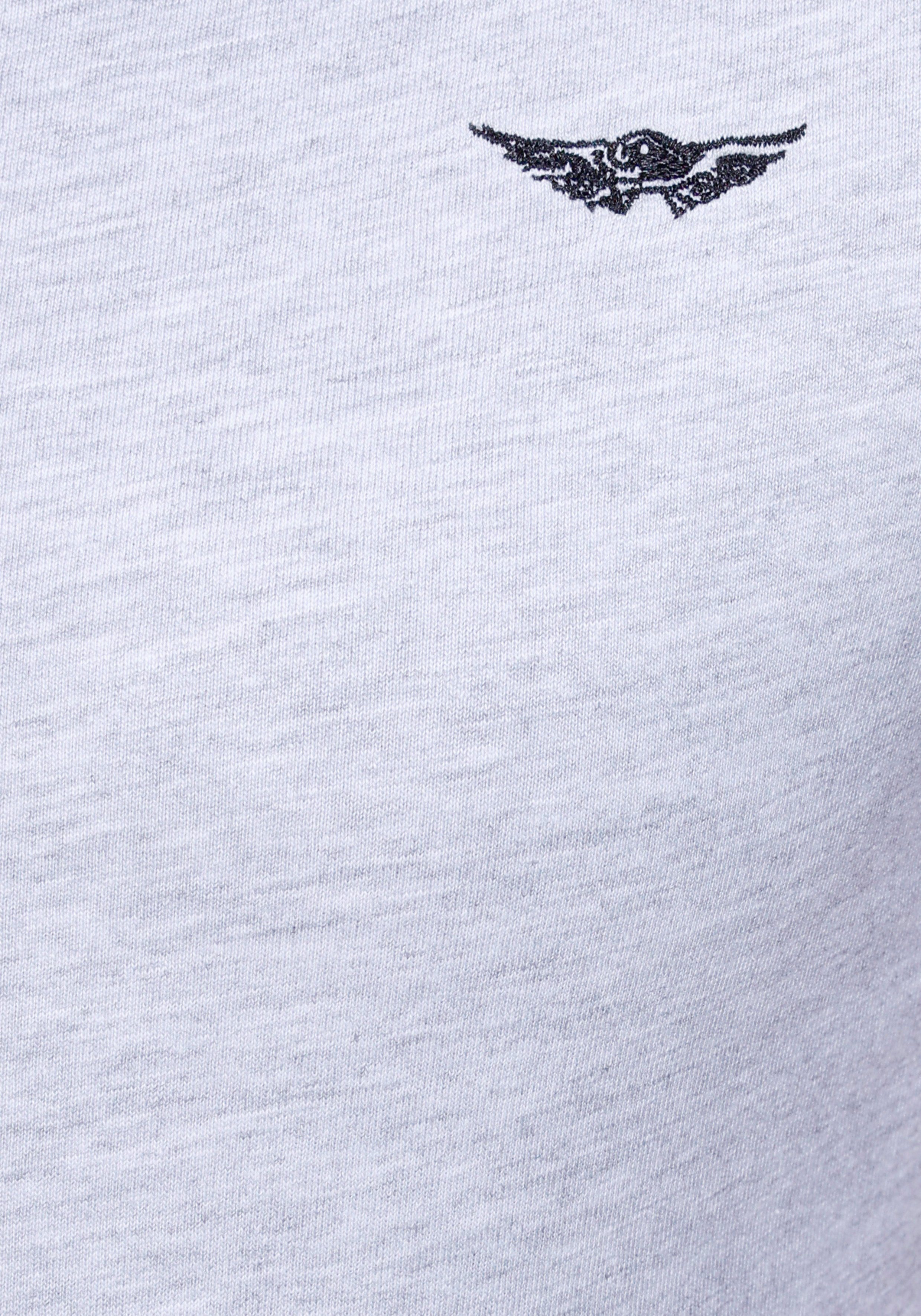 Arizona T-shirt Korte mouwen, figuurvolgend, basic-stijl, van katoenmix