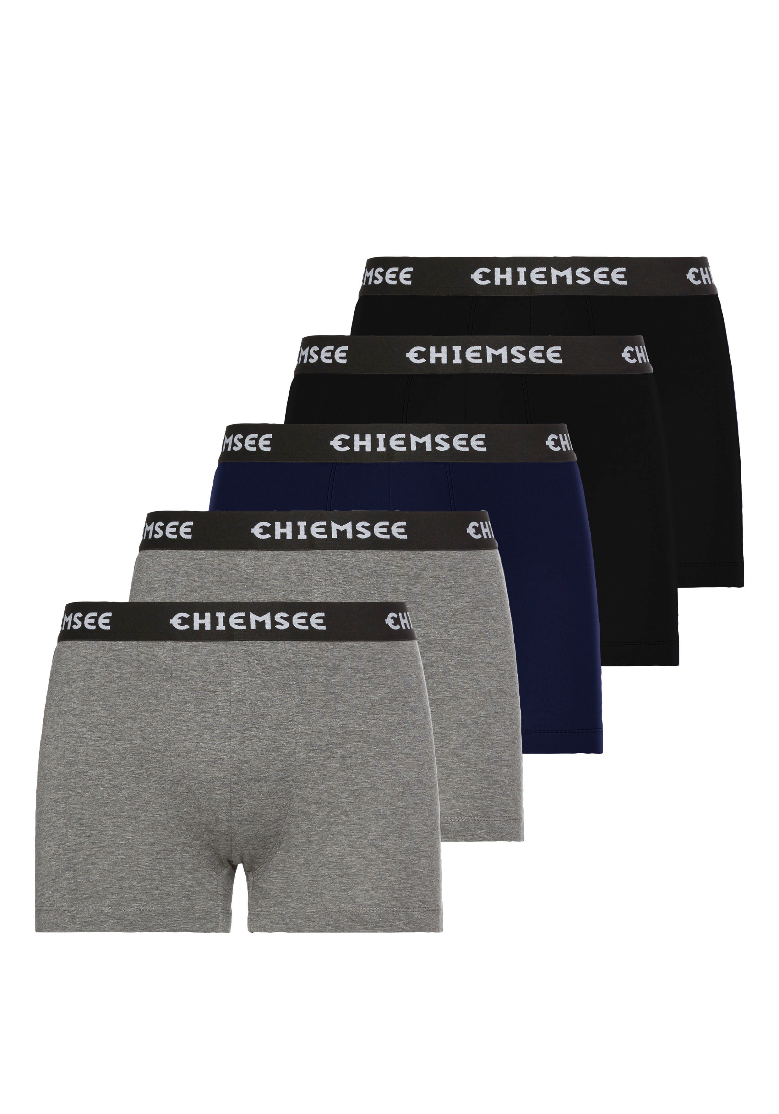 Chiemsee Boxershort met elastische logoband (set 5 stuks)