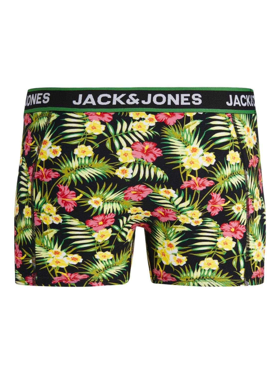 Jack & Jones Junior Boxershort JACPINK FLOWERS TRUNKS 3 PACK SN JNR (set 3 stuks)